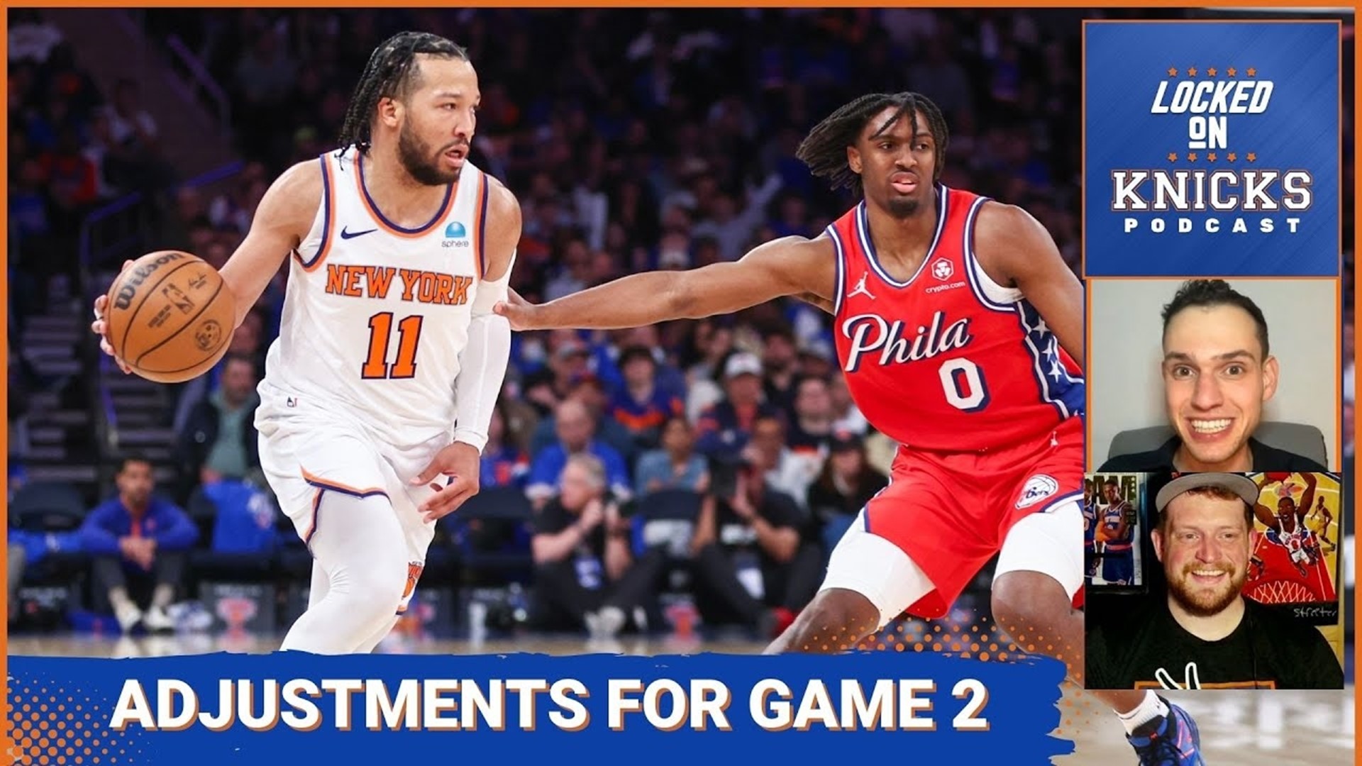 Should the Knicks start Mitchell Robinson to slow down Joel Embiid? What do they do with Tyrese Maxey?