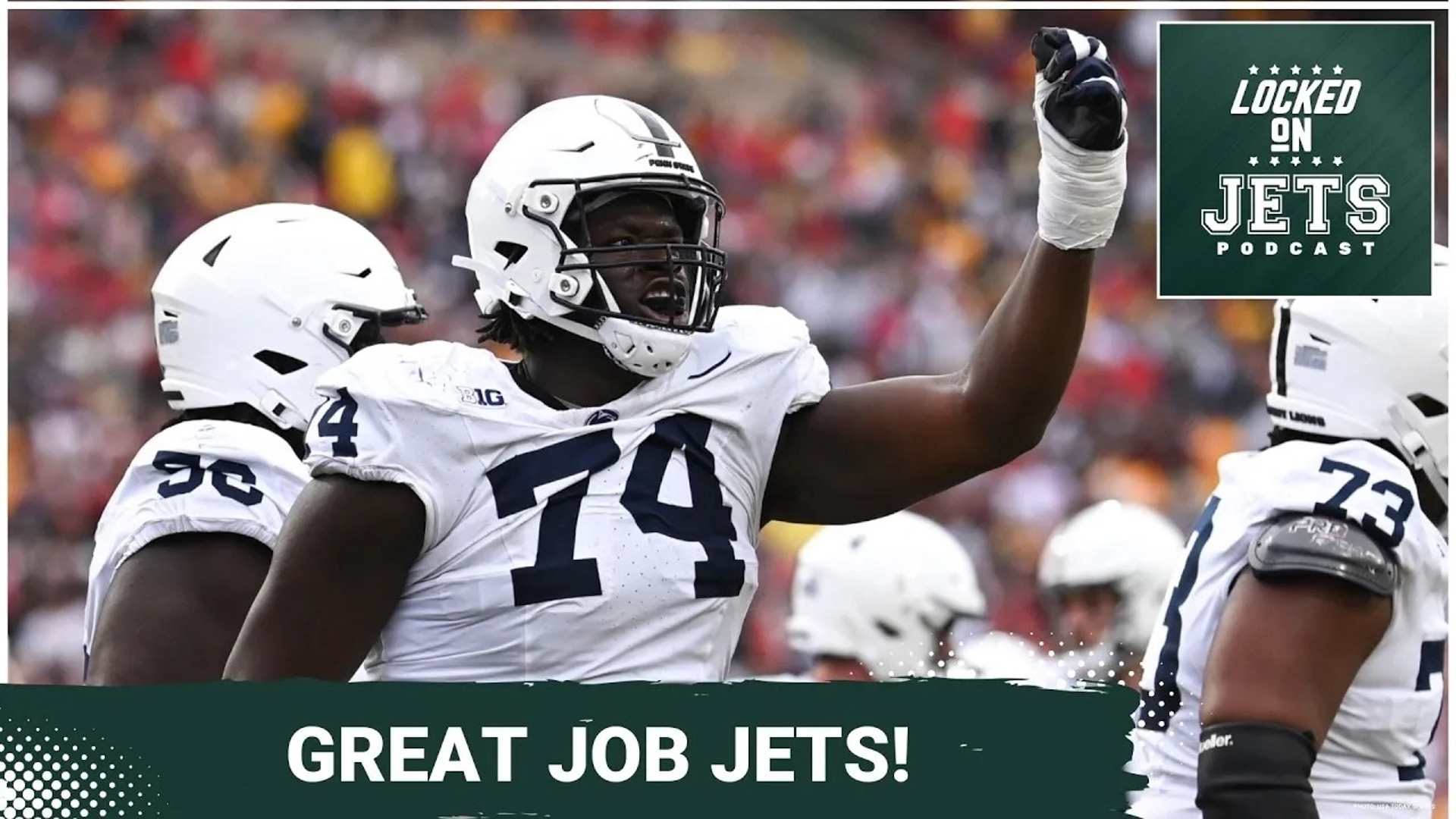 Day one of the 2024 NFL Draft is now complete. The New York Jets have a new left tackle of the future, Penn State's Olu Fashanu.