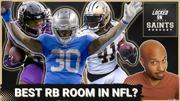New Orleans Saints have top NFL RB Room with Alvin Kamara, Kendre Miller and Jamaal Williams