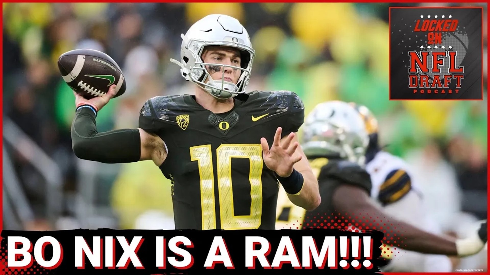 Oregon QB Bo Nix is a Heisman candidate but should be on the Los Angeles Rams 2024 NFL Draft Radar.