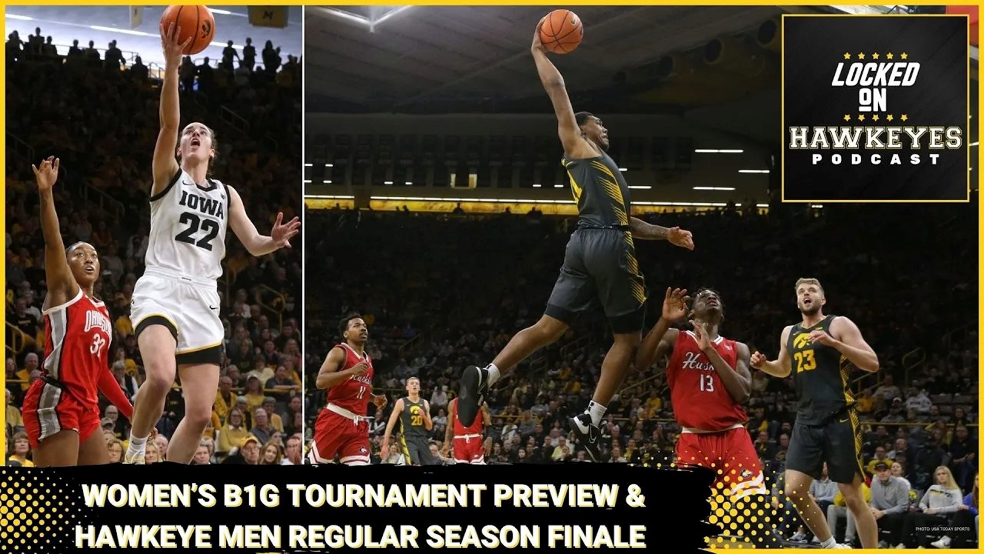 Iowa Hoops Women prepare for the B1G Tournament, Men remain on the