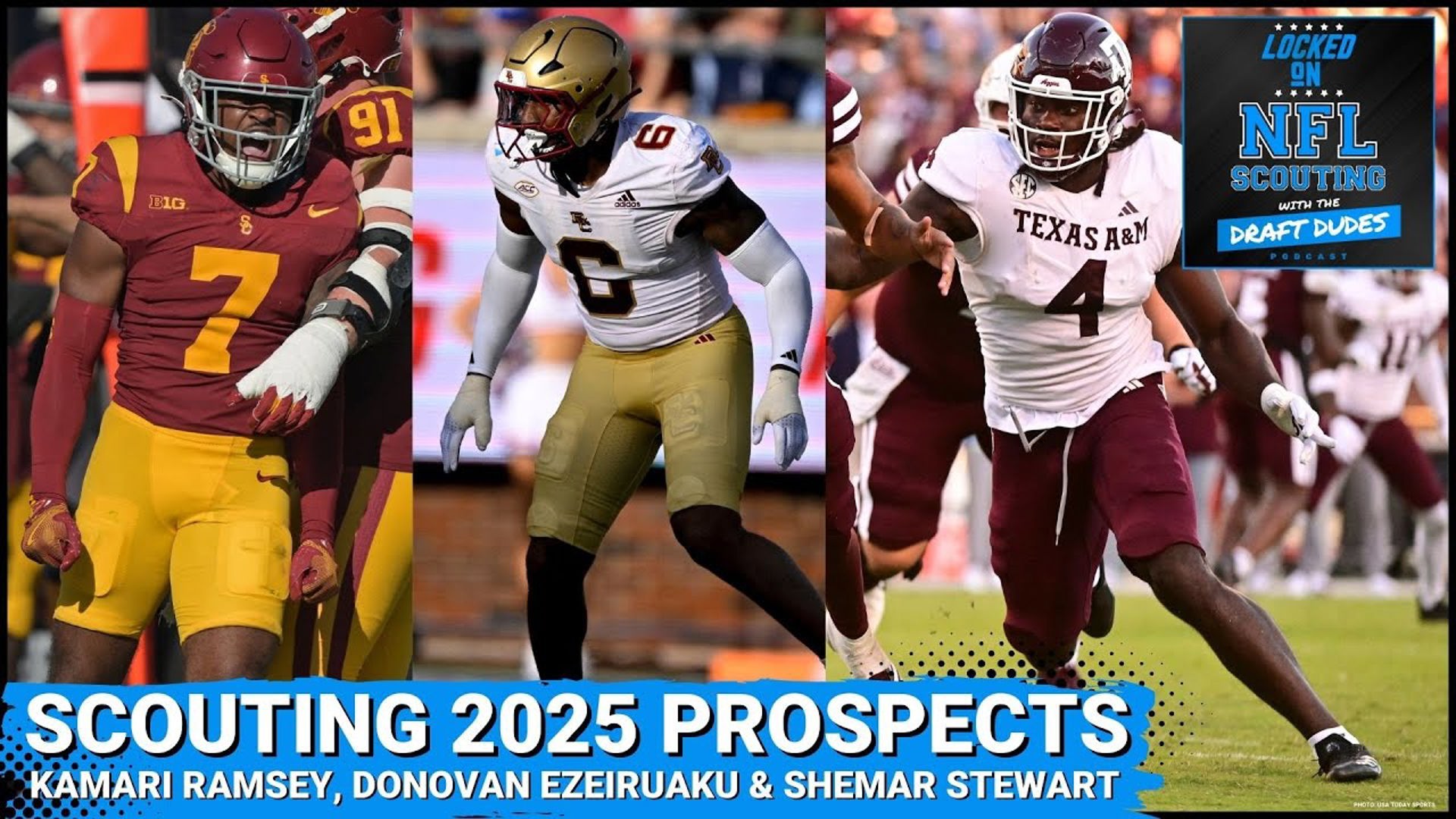 2025 NFL Draft Prospect Scouting Shemar Stewart, Donovan Ezeiruaku and Kamari Ramsey
