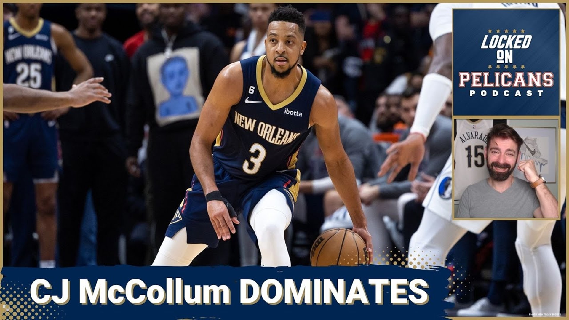 CJ McCollum scored 16 straight points as he took over the 4th quarter of the New Orleans Pelicans win over Luka Doncic and the Dallas Mavericks.