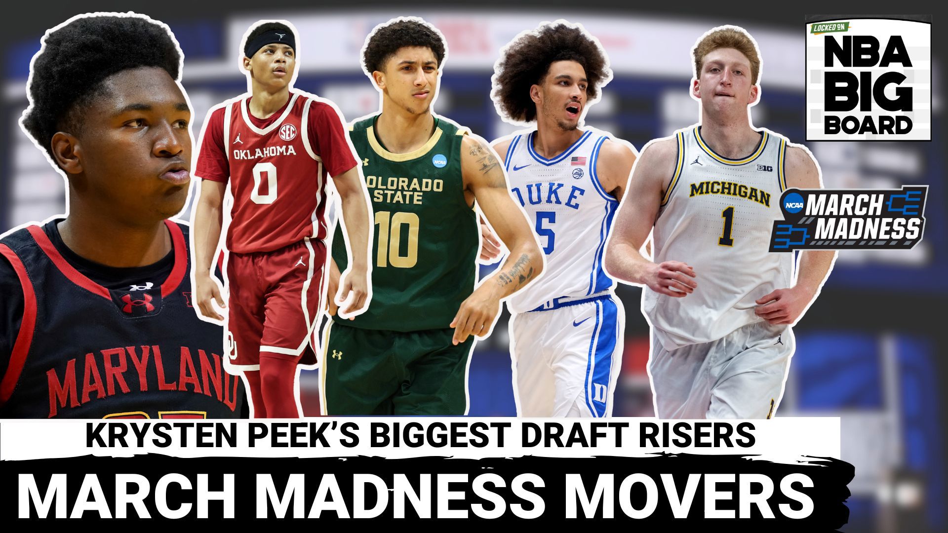 Rafael Barlowe and Krysten Peek highlight the prospects who’ve helped themselves with strong showings through the first two rounds of the 2025 NCAA Tournament