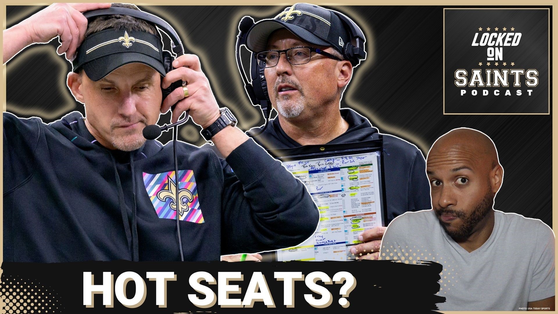 Is Dennis Allen, Pete Carmichael and the New Orleans Saints coaching staff's future hanging in the balance over the last seven regular season games?