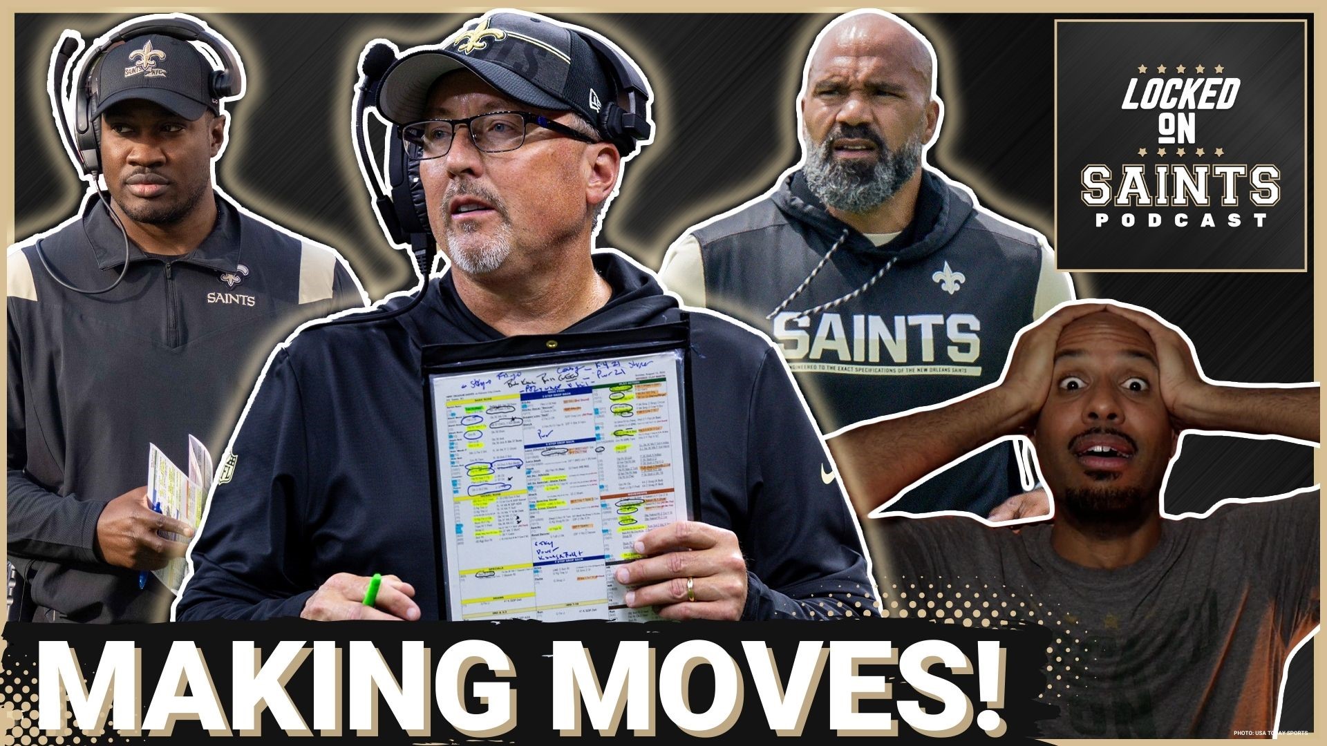 The New Orleans Saints made the tough decision to move on from Pete Carmichael and get into the offensive coordinator search.