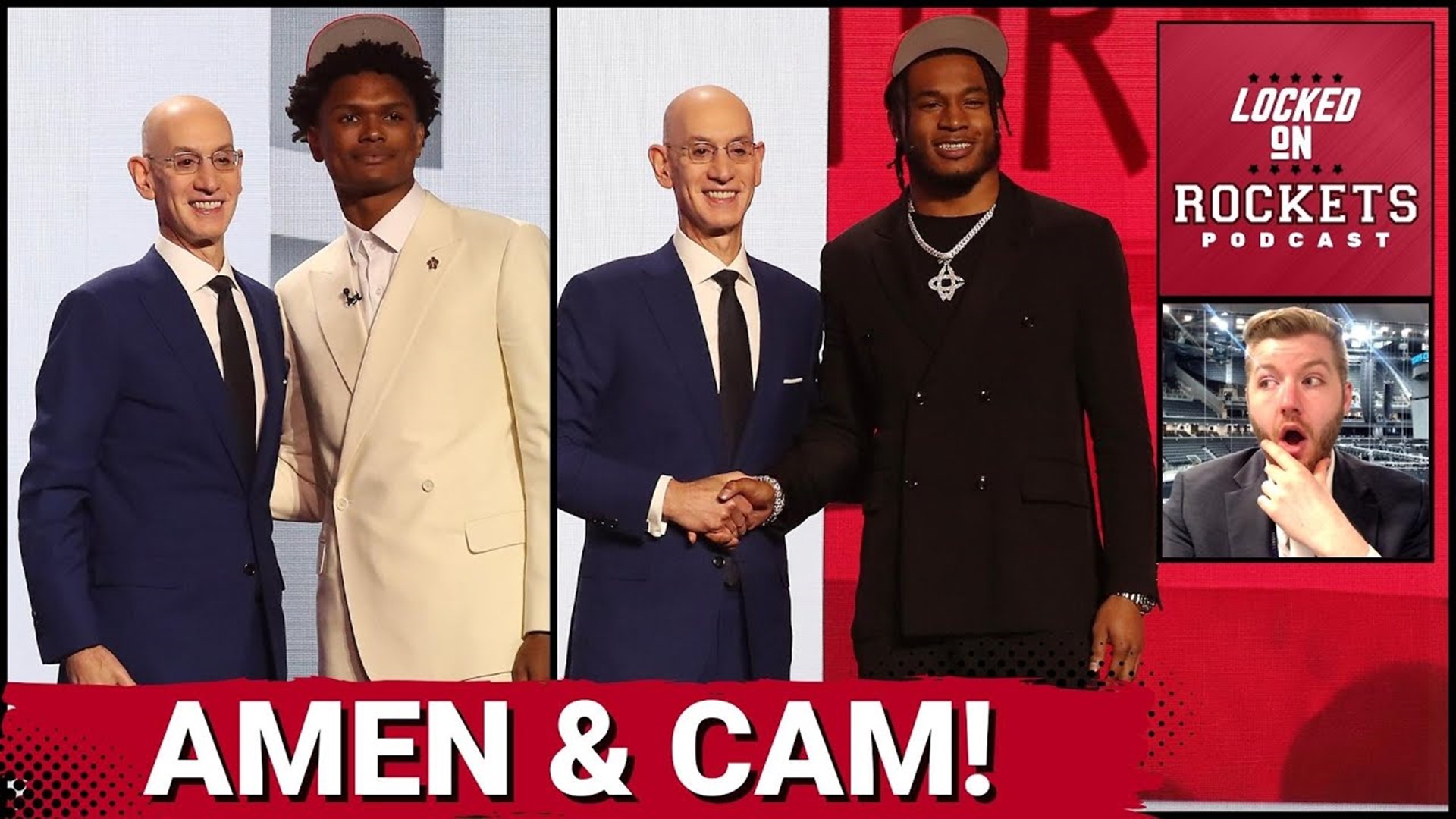 Houston Rockets Draft Amen Thompson & Cam Whitmore! Amen's Star Upside