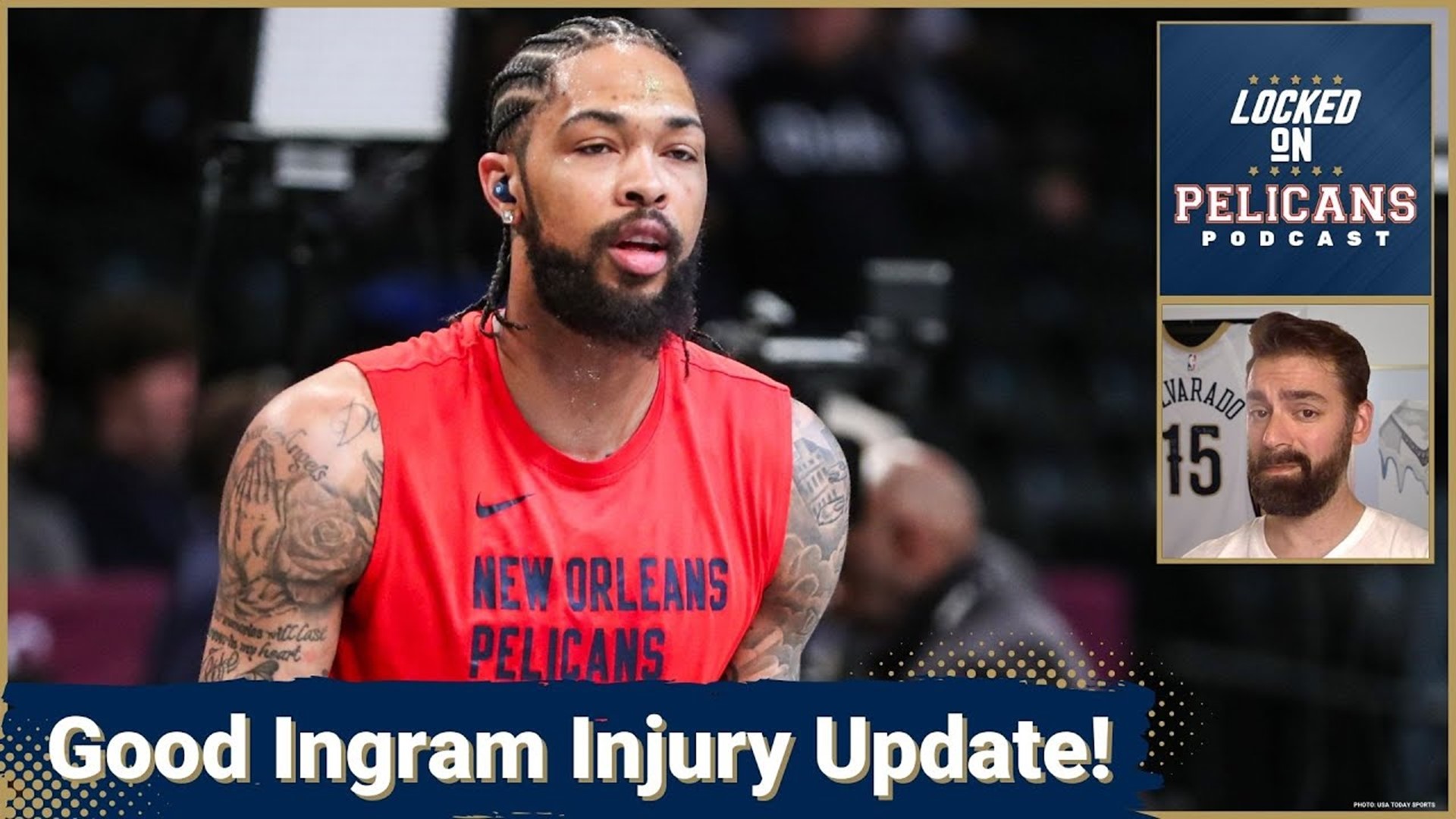 Good injury update! The New Orleans Pelicans have been missing Brandon Ingram for a few weeks now but he's making positive steps in his recovery
