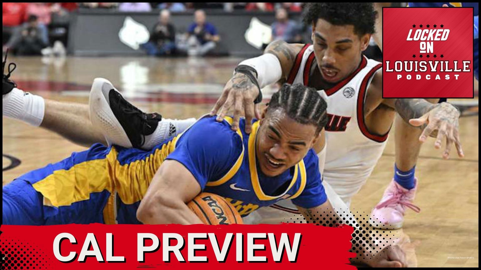 Louisville faces California in their first ACC matchup as the Cardinals aim to extend their seven-game winning streak.