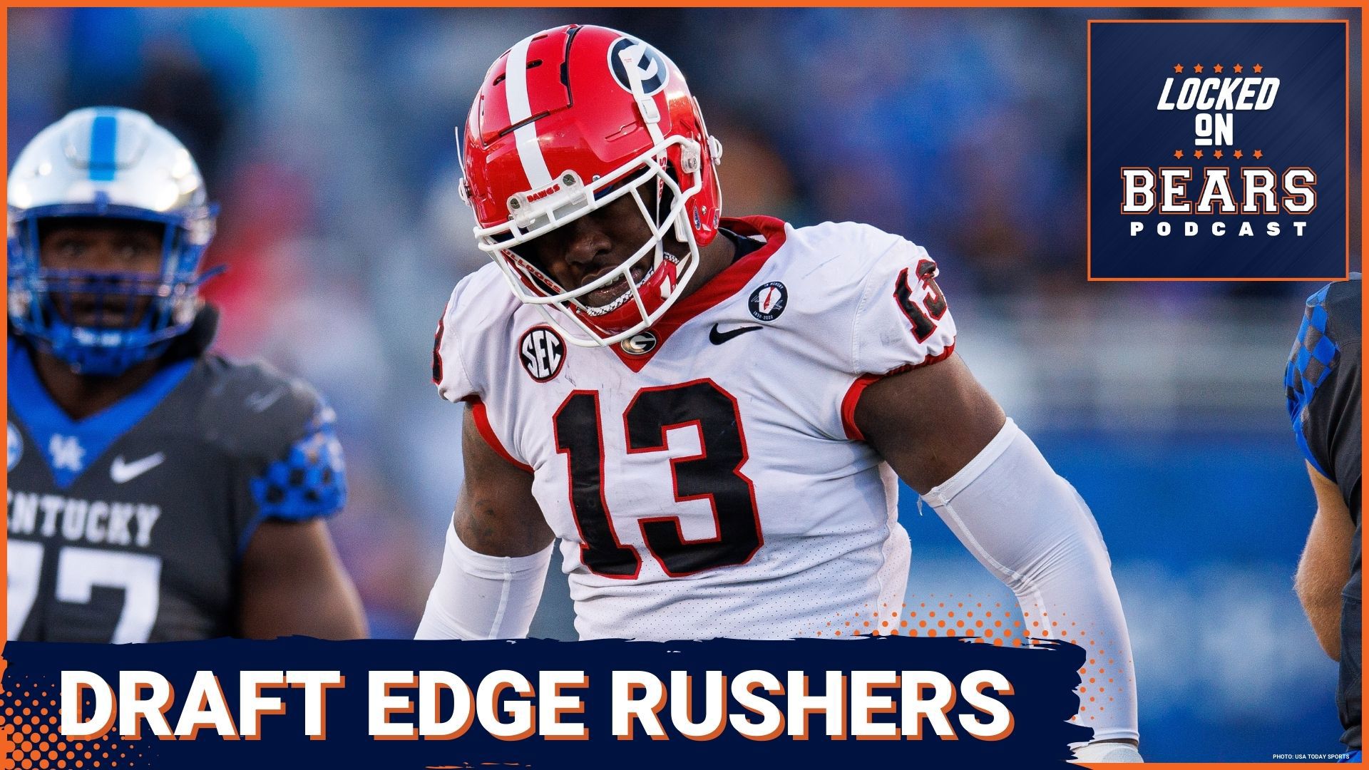 Chicago Bears defensive coordinator Dennis Allen prefers a specific type of defensive end, and he can find plenty of options to like in the NFL Draft.
