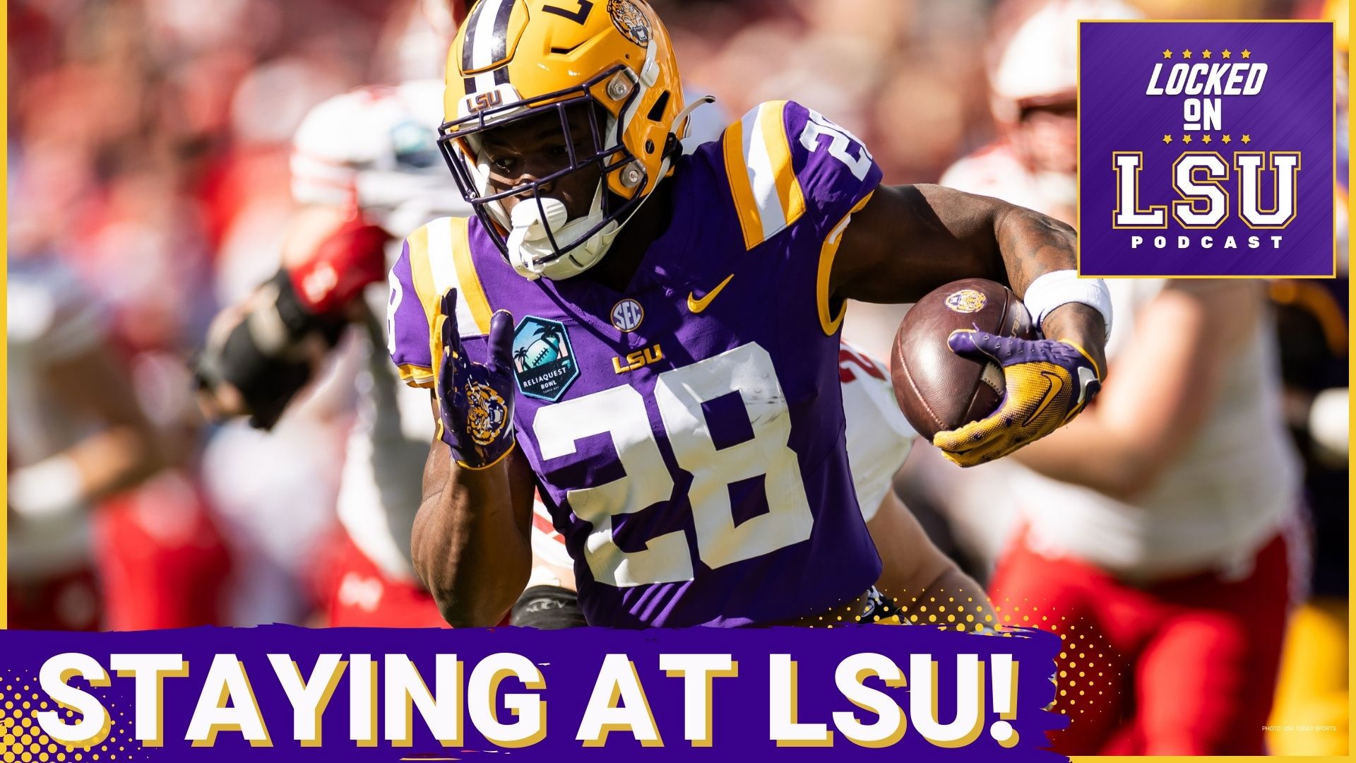 LSU junior RB Kaleb Jackson announced he is staying at LSU. We look at his decision to stay, why his role was limited in 2024 and realistic expectations this season
