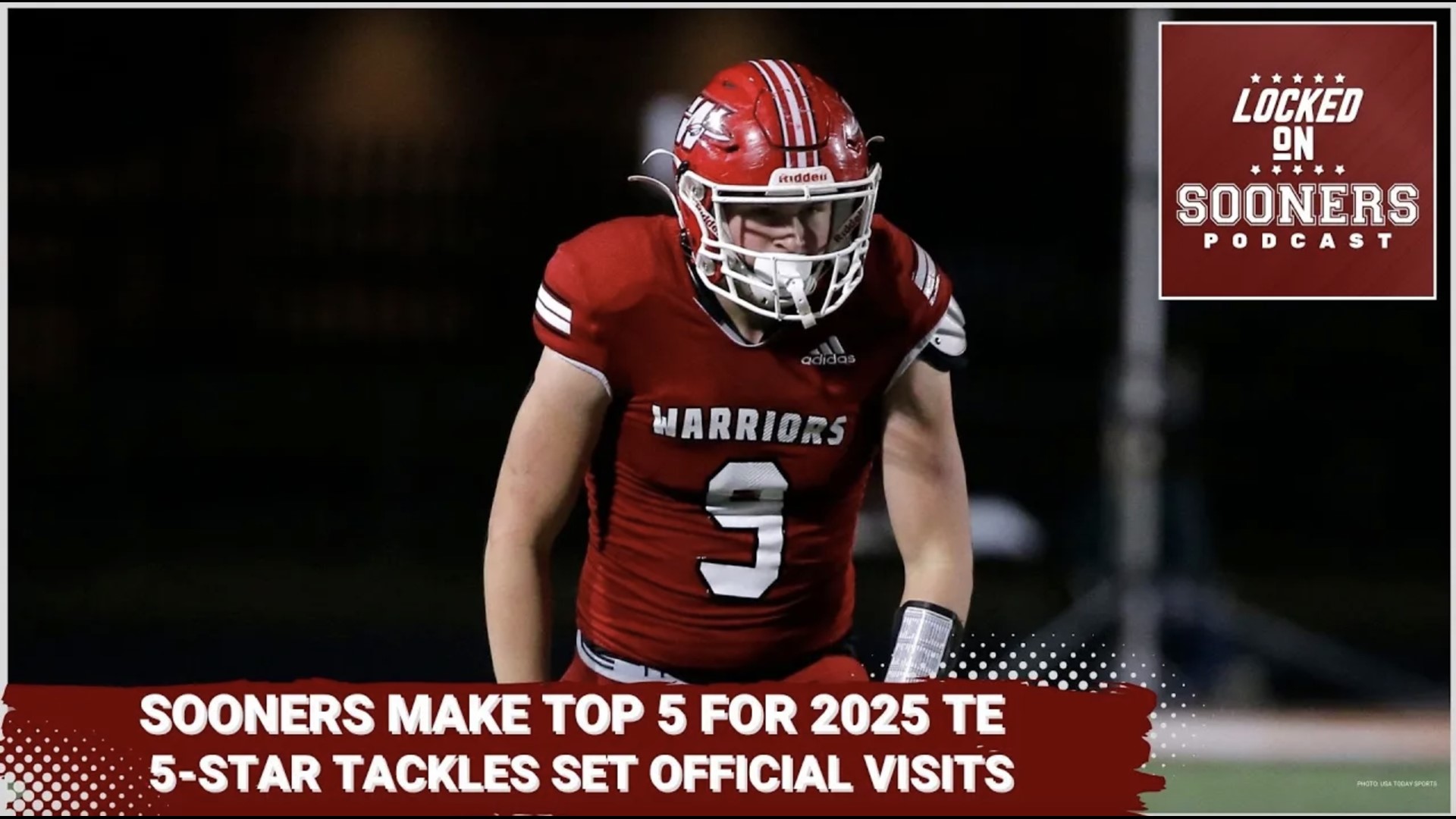 Sooners make top 5 for elite 2025 TE. 5star OT prospects set official