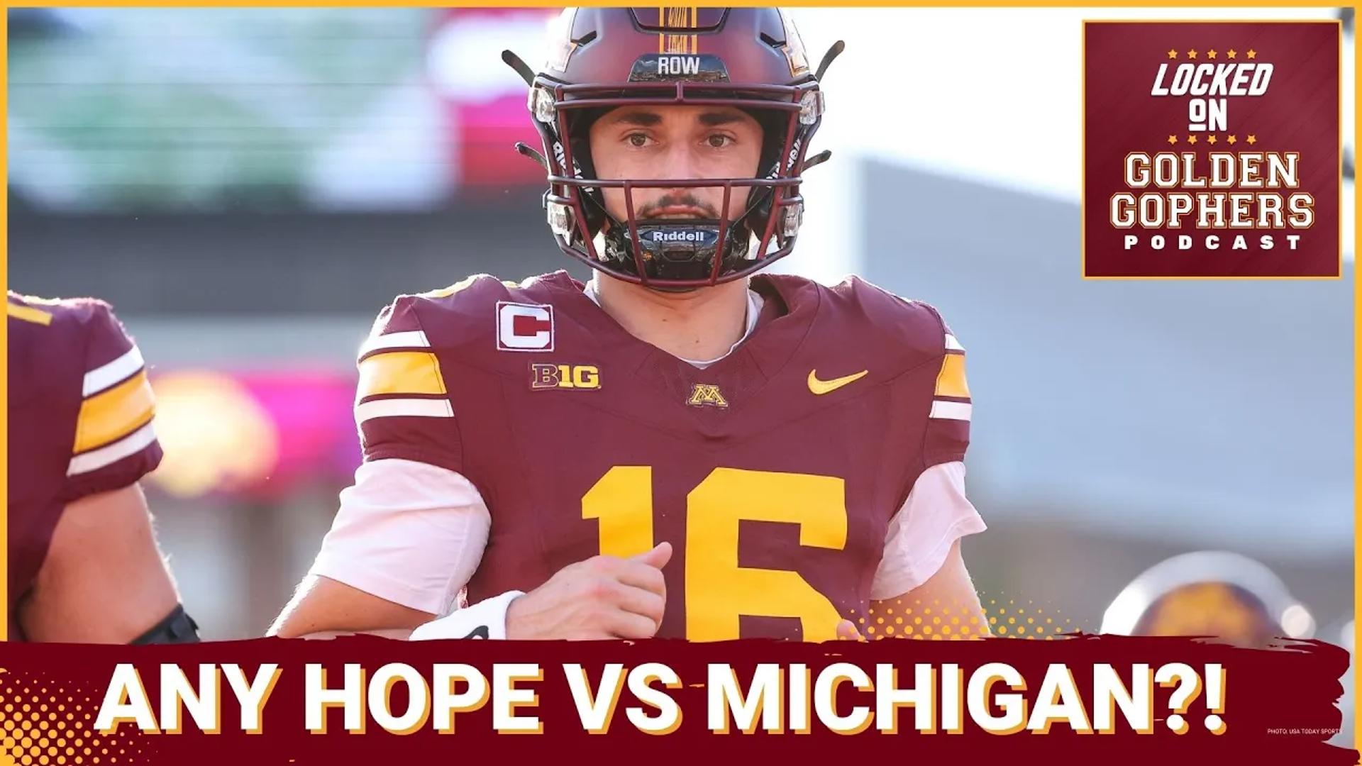 On today's Locked On Golden Gophers, host Kane Rob, discusses the first road matchup for the Minnesota Gophers vs the Michigan Wolverines.