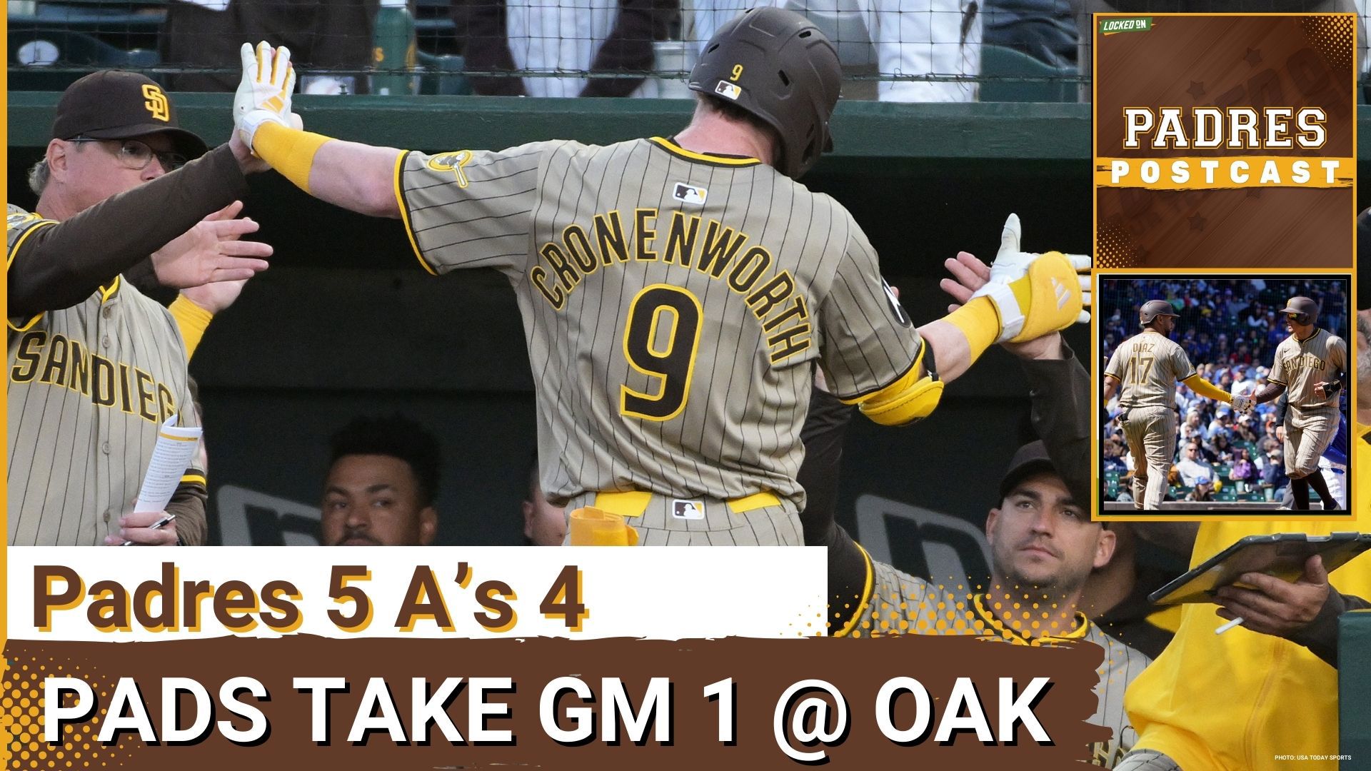 Jason Tatis PADRES POSTCAST: Machado, Tatis Lead PADS OVER OAKLAND A’S 5-4 in ...