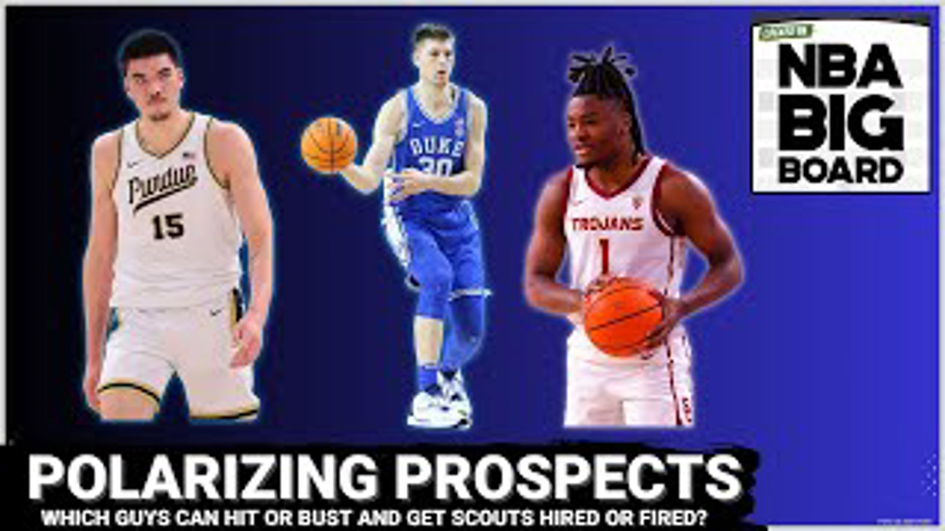 James Barlowe and Richard Stayman (MavsDraft) conduct part two of thumbs up, thumbs down, or thumbs across on polarizing players like Cody Williams!