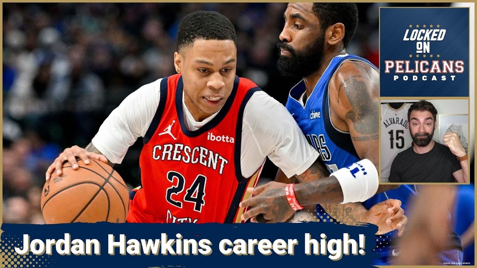 Jordan Hawkins scores 34 points to lead Pelicans past Mavericks 118-108