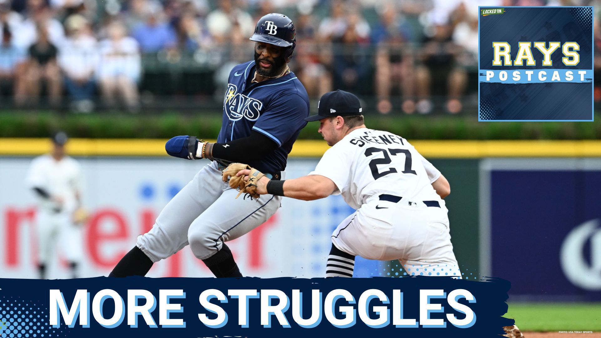 The Tampa Bay Rays drop the first game of the series to the Detroit Tigers 5-1.