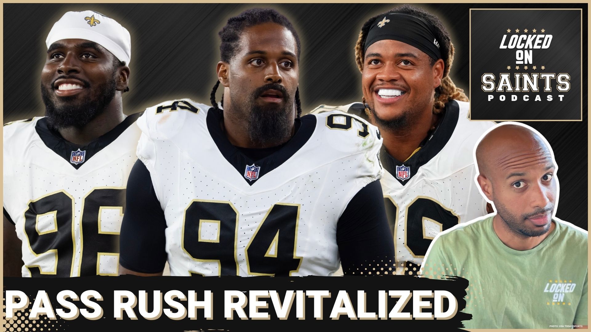 The New Orleans Saints defensive line have been wreaking havoc with Chase Young, Carl Granderson and Cameron Jordan leading the way.