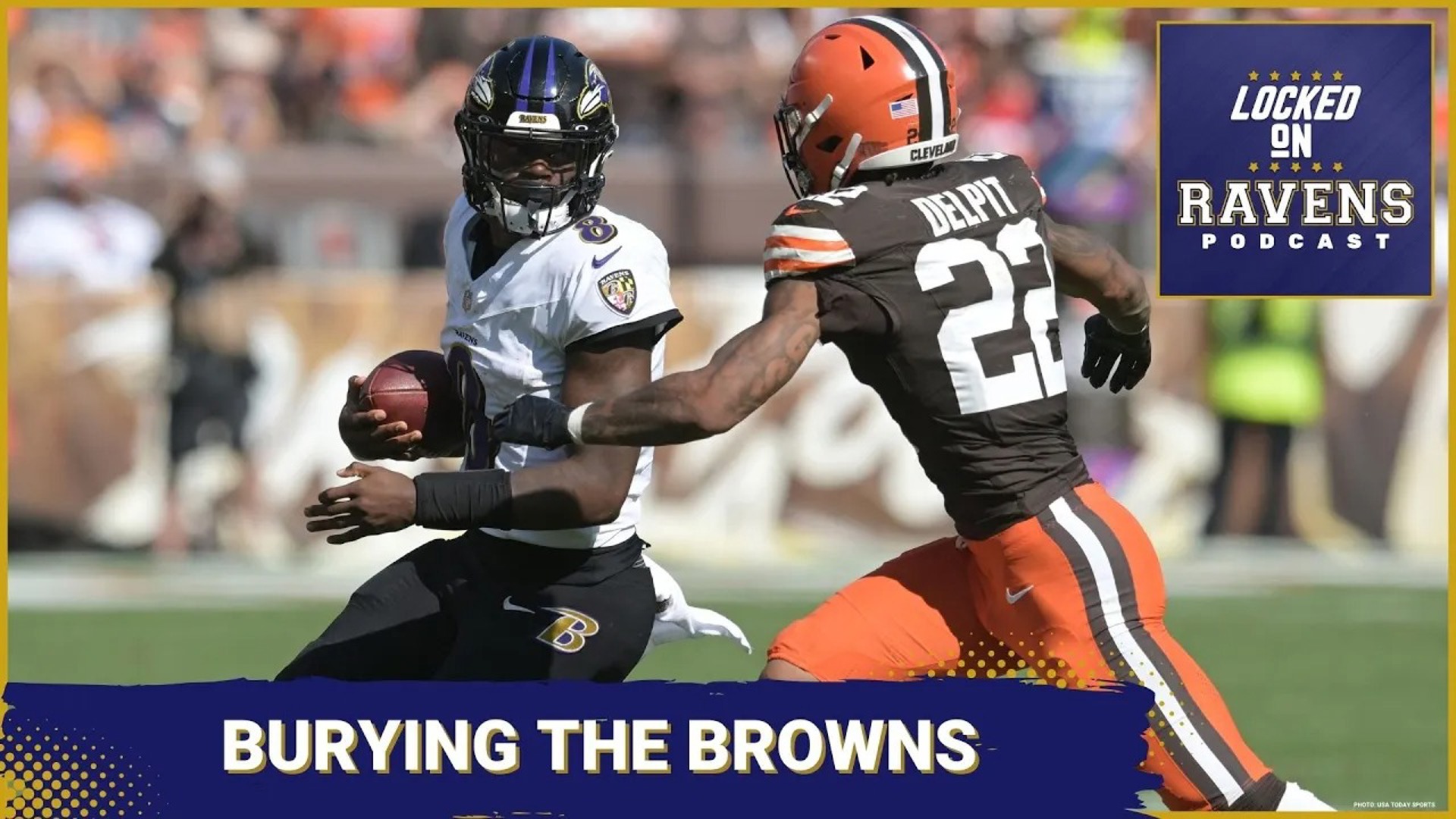 We look at the Baltimore Ravens being ready to bury the Cleveland Browns in Week 8, discussing how both teams match up with one another and more.