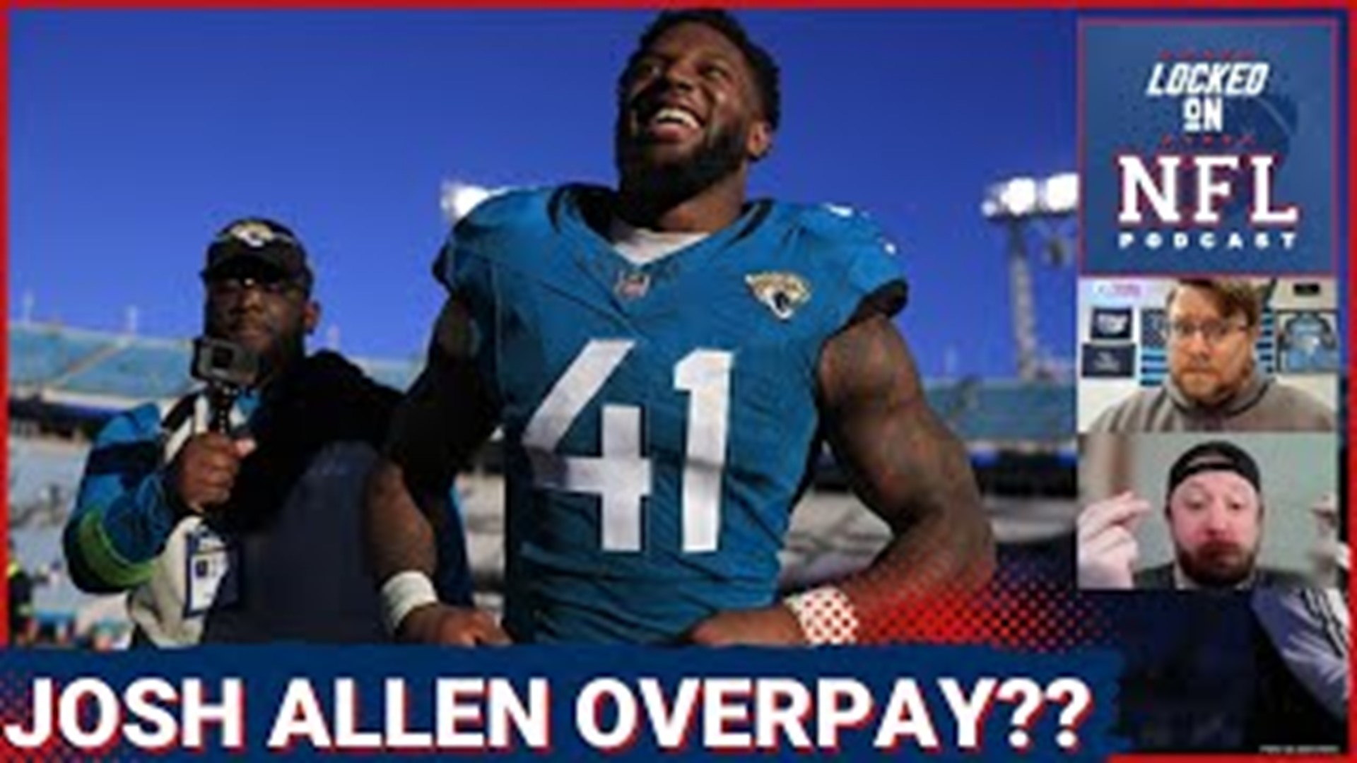 The Jacksonville Jaguars finally got a deal done with edge rusher Josh Allen and it was a massive five-year deal worth $150 million.