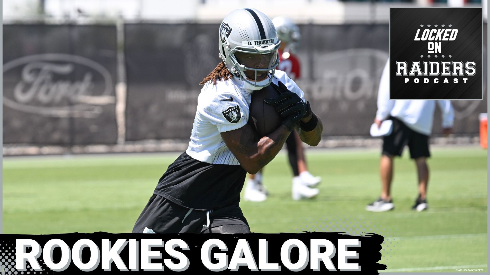 We will hear about a couple more draft picks and even an UDFA from the Raiders draft class: WR Donte Thornton Jr., LB Cody Lindenberg, and Edge rusher Jah Joyner...