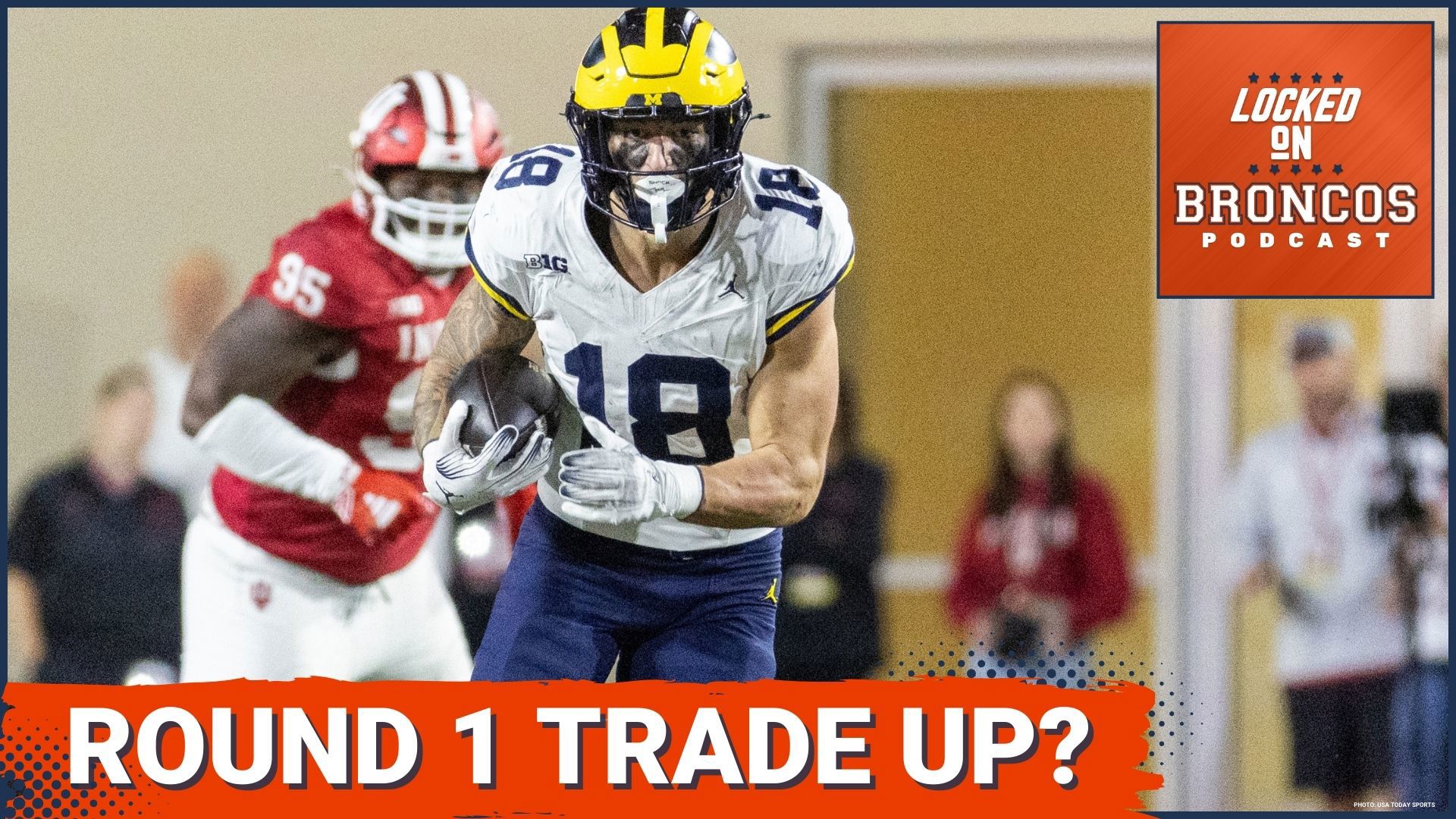 Broncos Country thinks the Denver Broncos should trade up to take Michigan tight end Colston Loveland in the 2025 NFL Draft.