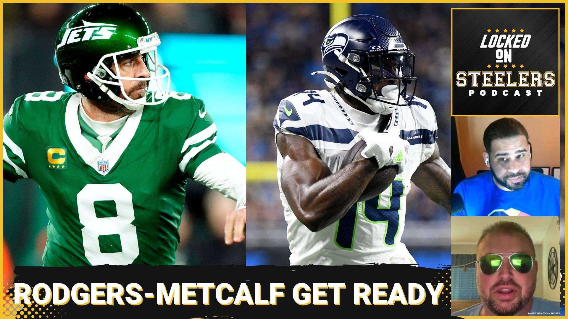 The Pittsburgh Steelers receiver DK Metcalf worked out with Aaron Rodgers Monday, which further shows a deal may be imminent between the team and the quarterback.