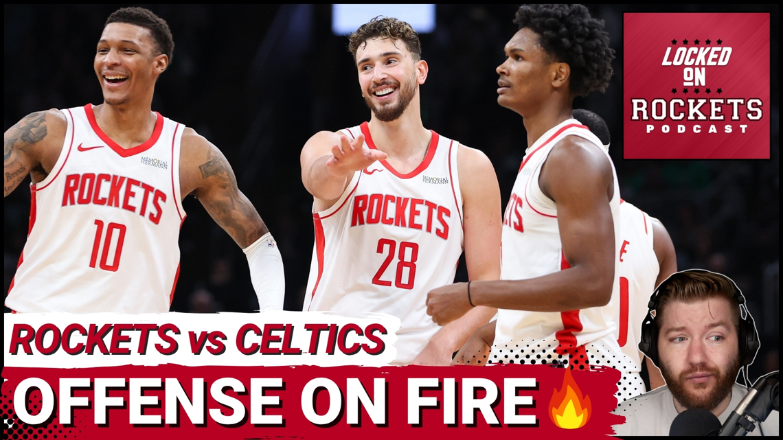 Rockets DEMOLISH Celtics With RED HOT Offense & ELITE Defense | Can ...