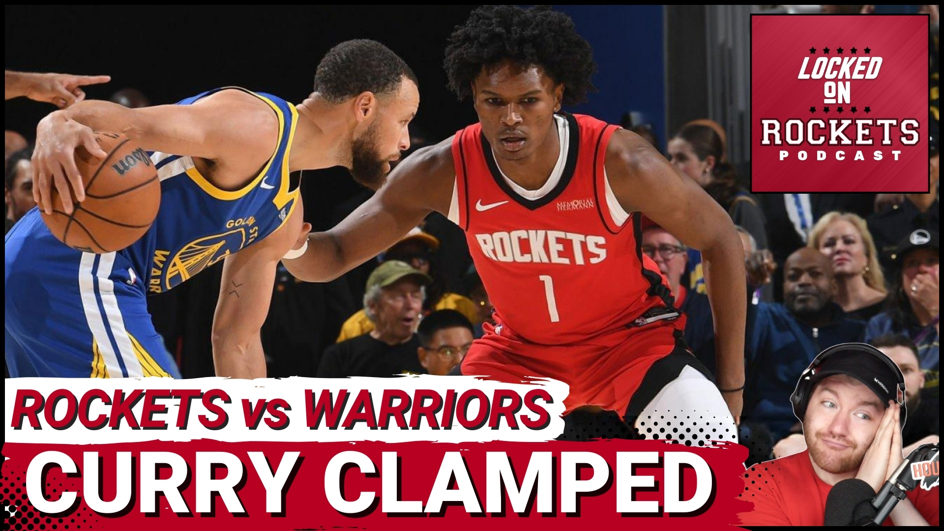 DOMINATION: Amen Thompson & Houston Defense CLAMPS Steph Curry | Are Rockets LEGITIMATE Contenders?