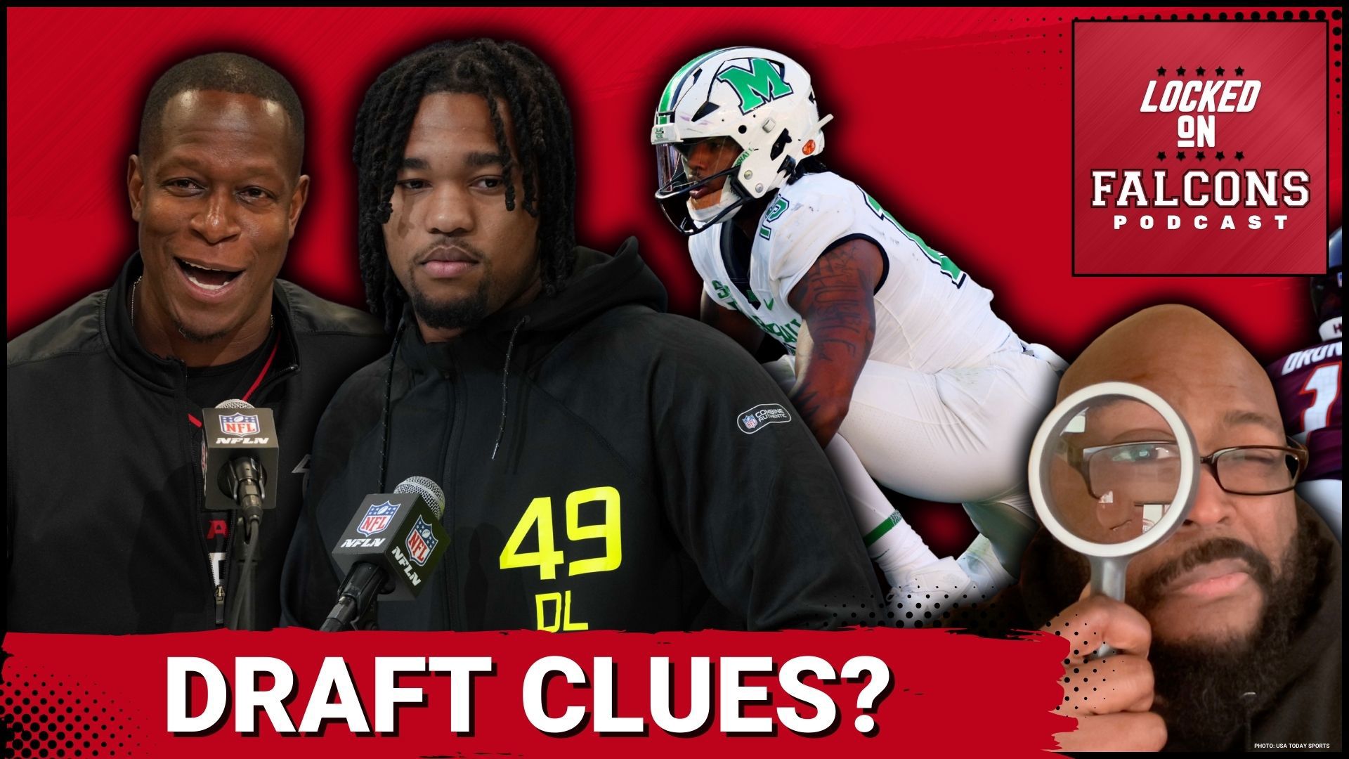 Can the Atlanta Falcons regain their credibility with a strategic draft pick? The pressure mounts as team's top brass eyes potential star Mike Green from Marshall.