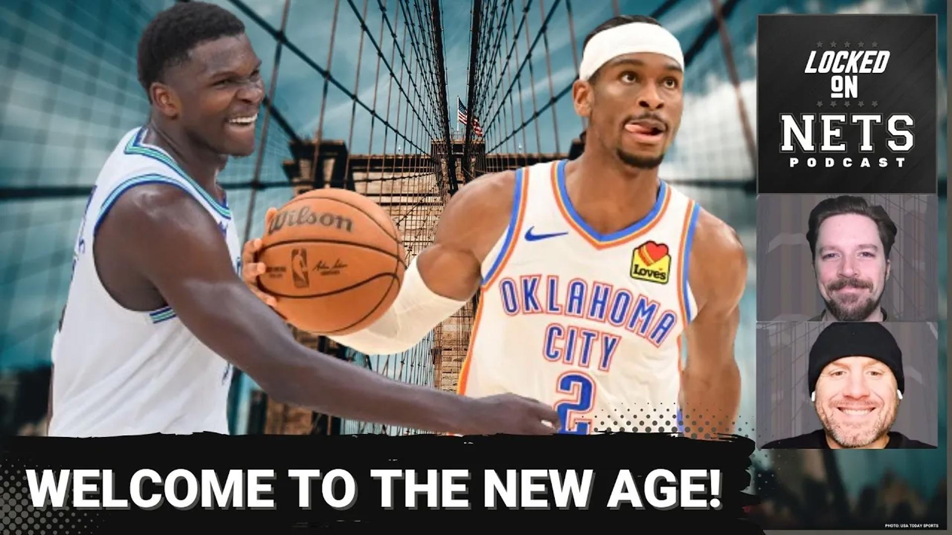 With Anthony Edwards leading the. Minnesota Timberwolves and Shai Gilgeous-Alexander leading the Oklahoma City Thunder, should the Brooklyn Nets take notes?