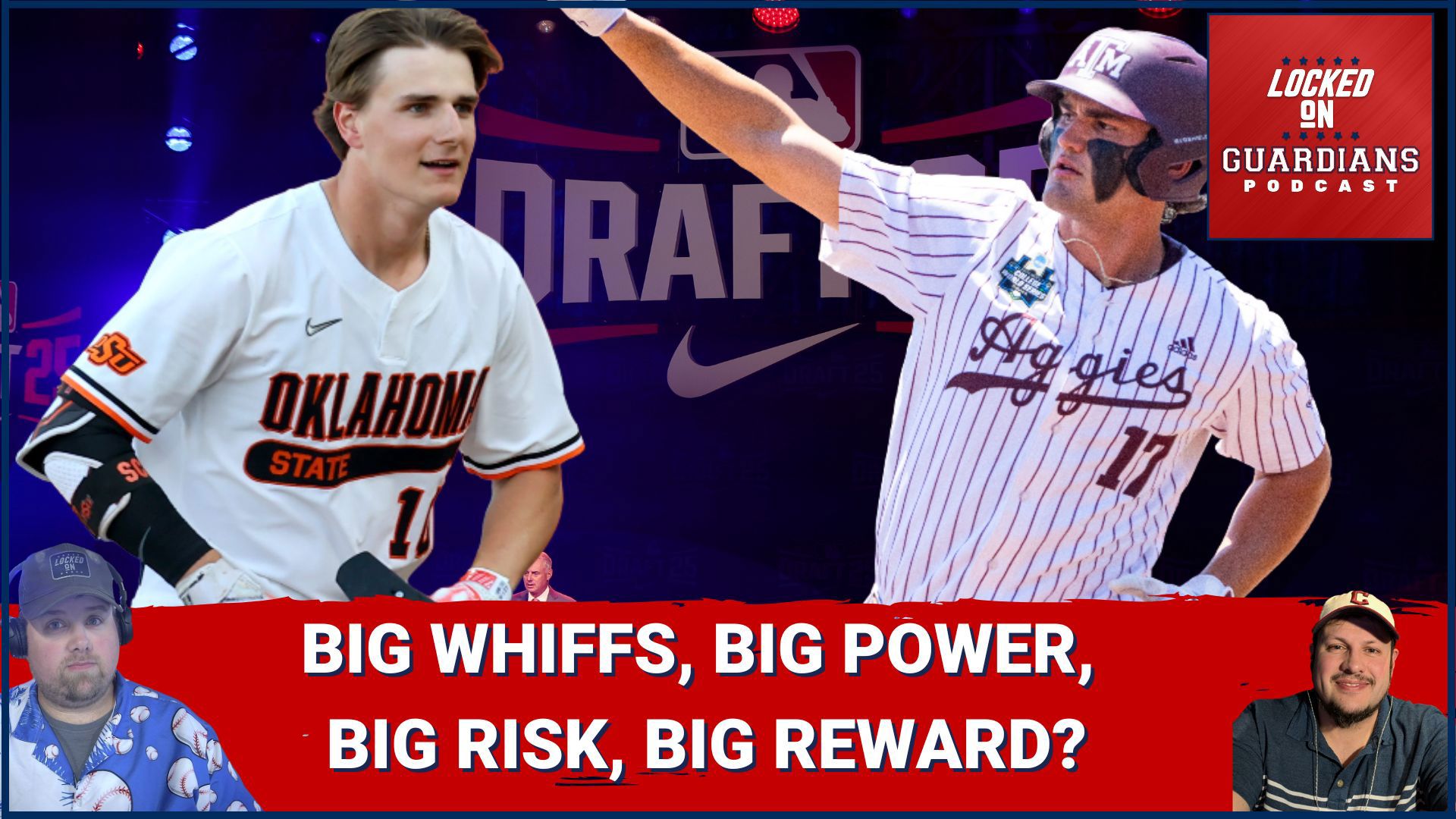 GUARDIANS DRAFT STRATEGY SHIFT: High-Risk, High-Reward Picks Raise Eyebrows
Cleveland's MLB Draft Day 1 selections signal a potential paradigm shift in organization.