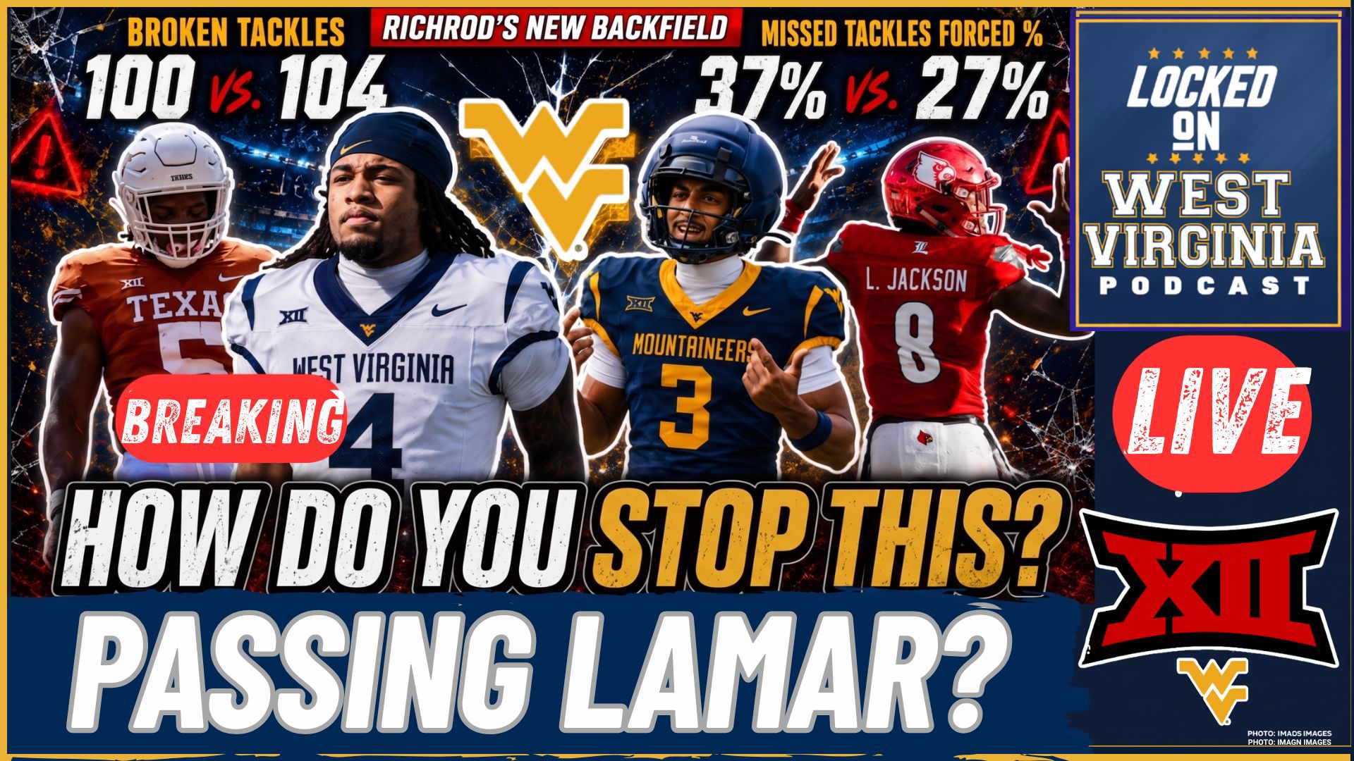 NATIONAL MEDIA: WVU Stars ON PACE to Outdo Bijan and Lamar Jackson ...