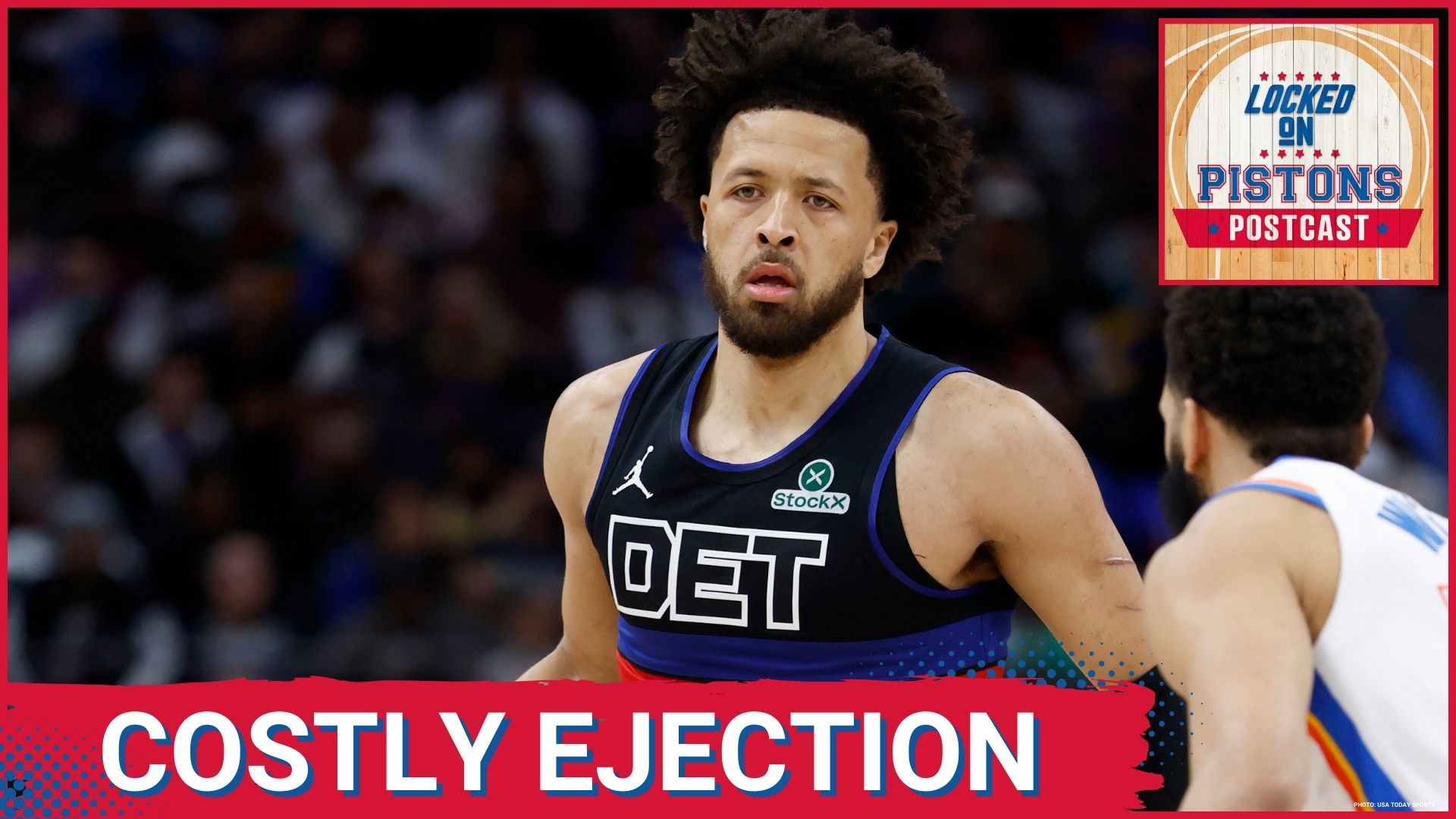 The Detroit Pistons fell short against the Oklahoma City Thunder 113-107. Cade Cunningham was ejected in the 3rd Quarter. Shai Gilgeous-Alexander scored 48 points.