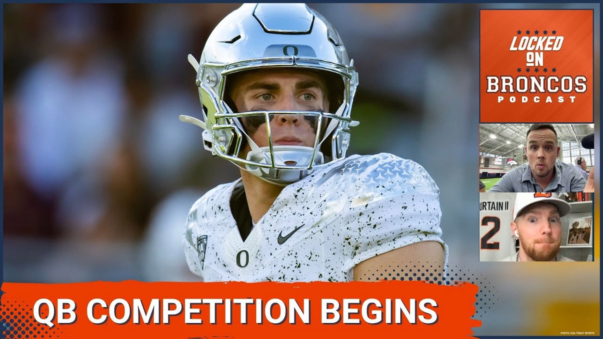 The Denver Broncos QB competition between Bo Nix, Jarrett Stidham, and Zach Wilson begins this week.