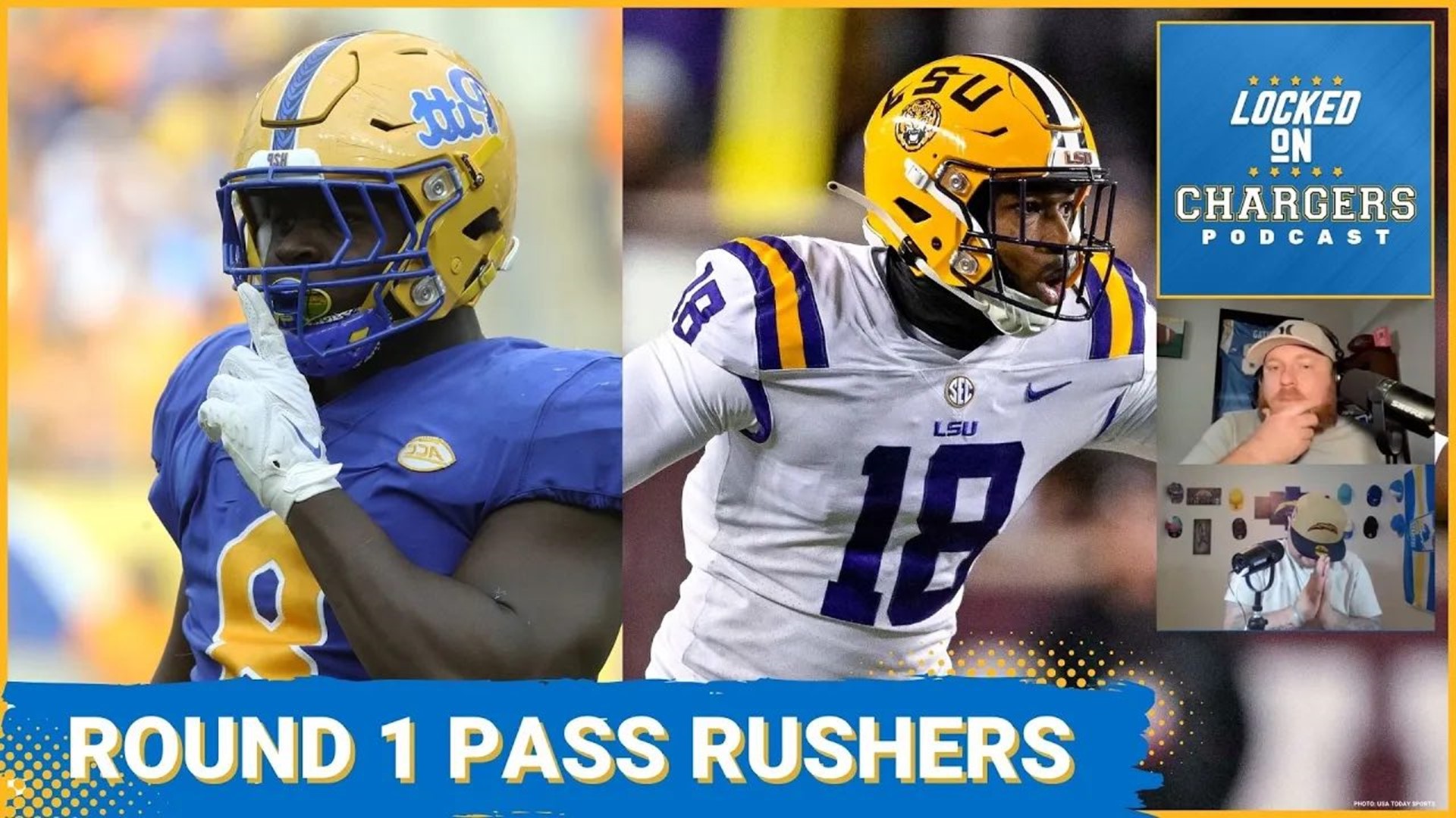 The Los Angeles Chargers have stalwarts Joey Bosa and Khalil Mack at EDGE rusher but should look for another contributor early in the 2023 NFL Draft.