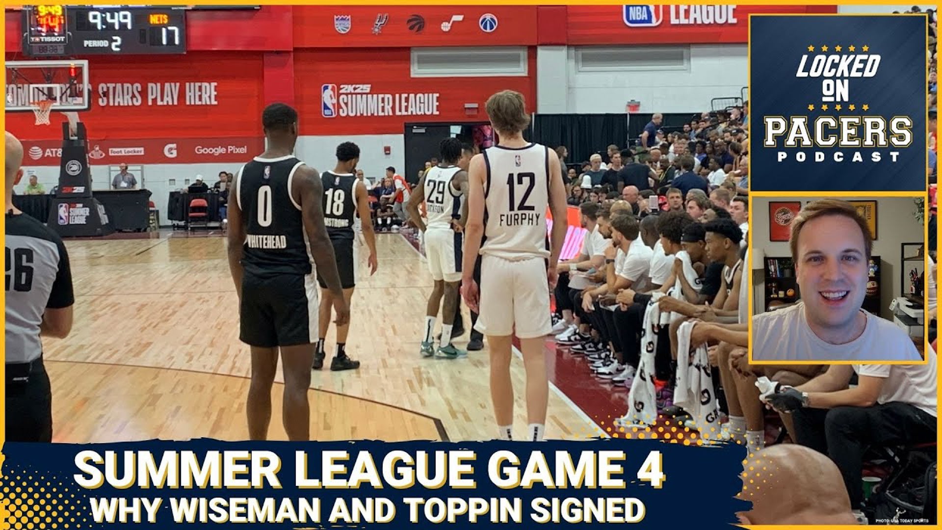 Jarace Walker, Tristen Newton, more Indiana Pacers summer league game 4, why Wiseman & Toppin signed