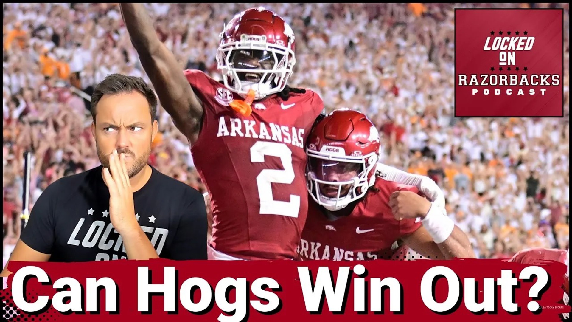 Can the Arkansas Razorbacks maintain their momentum after stunning the #4 ranked Tennessee Volunteers?