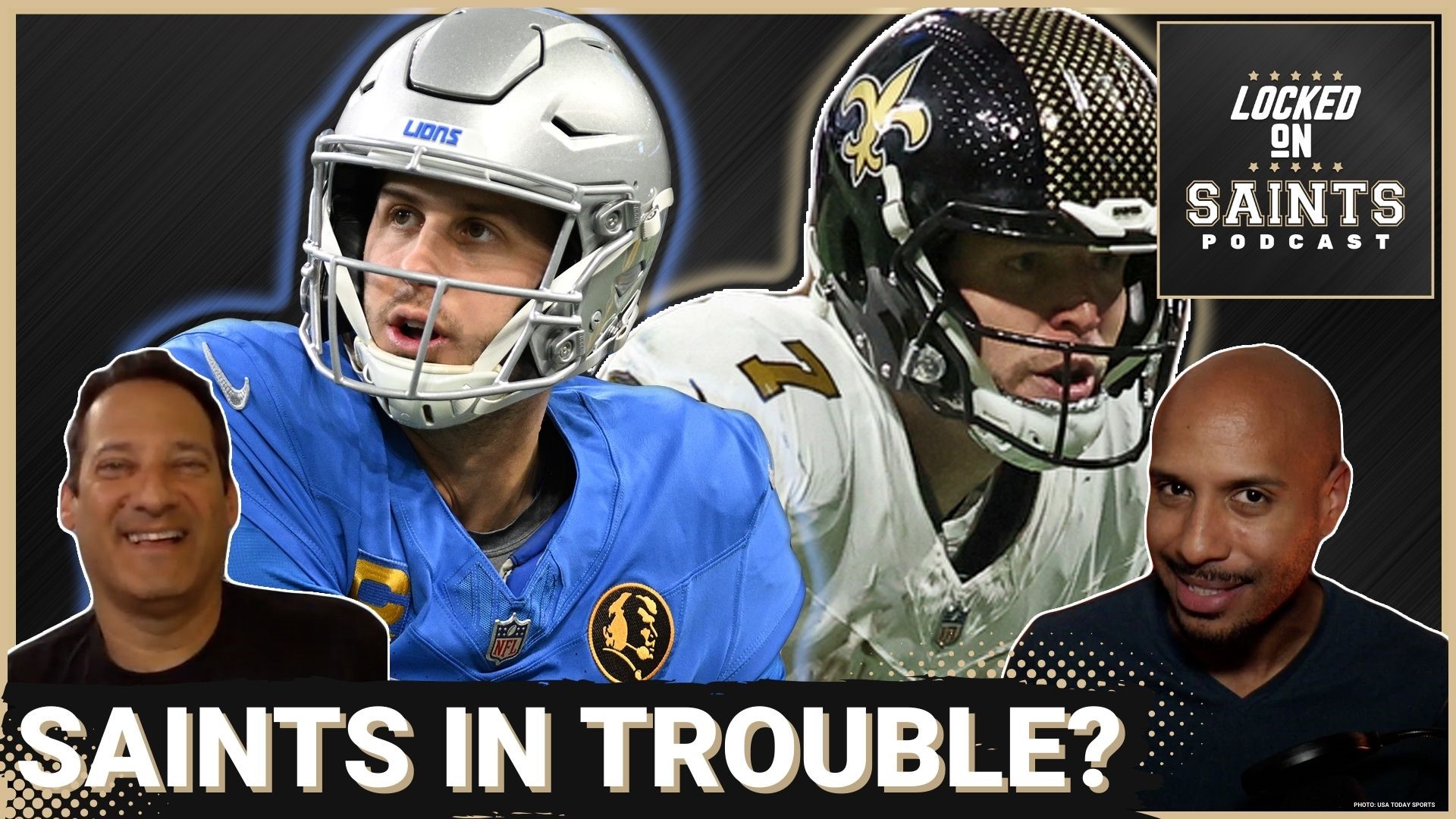 Derek Carr and the New Orleans Saints are in for a tough one against Jared Goff and the Detroit Lions.