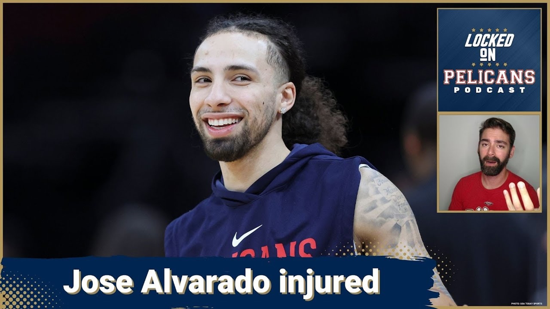 The New Orleans Pelicans and injuries is a tale as old as time. Now it's Jose Alvarado who will miss time with an ankle sprain.