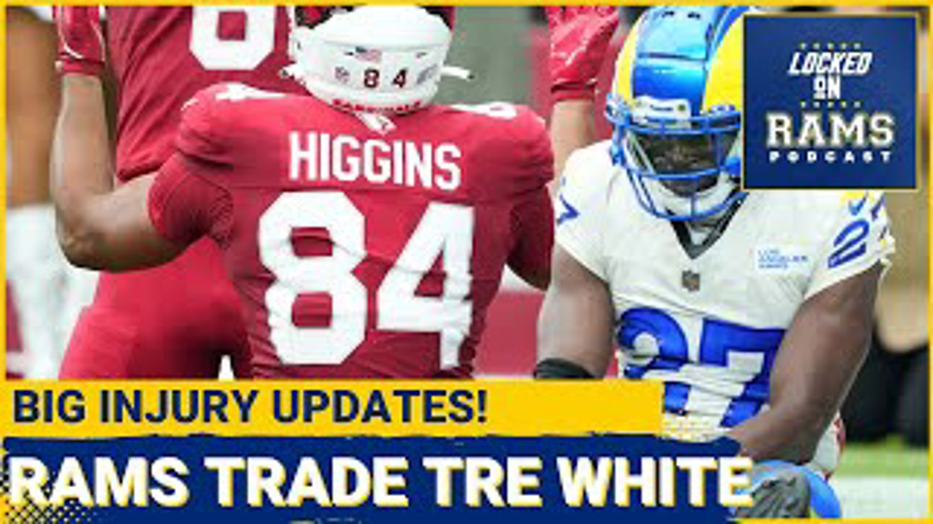 Rams Trade Tre'Davious White, Big Injury Updates, Steve Avila, Jonah ...