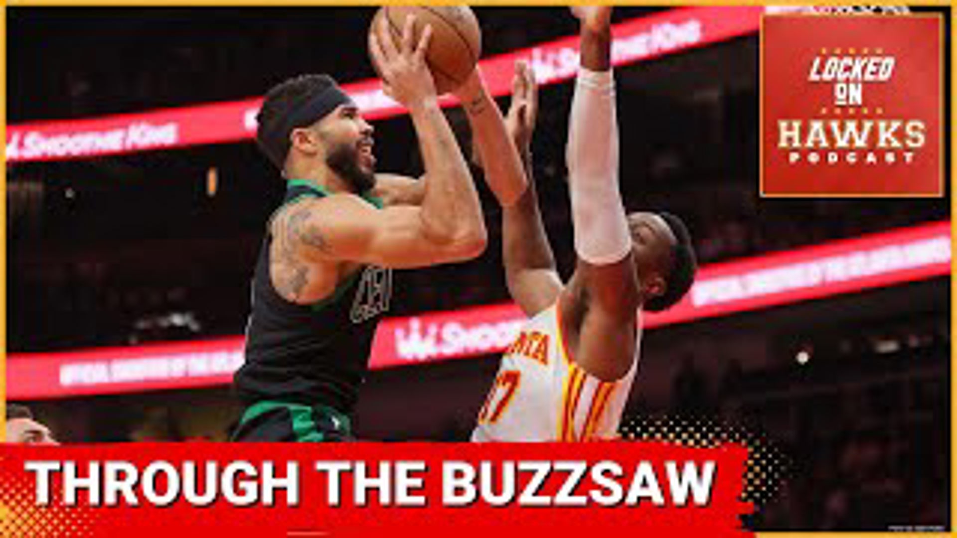 The show touches on Monday's game between the Atlanta Hawks and the Boston Celtics. Topics include the injury to Trae Young, Atlanta's strong start, offensive issues