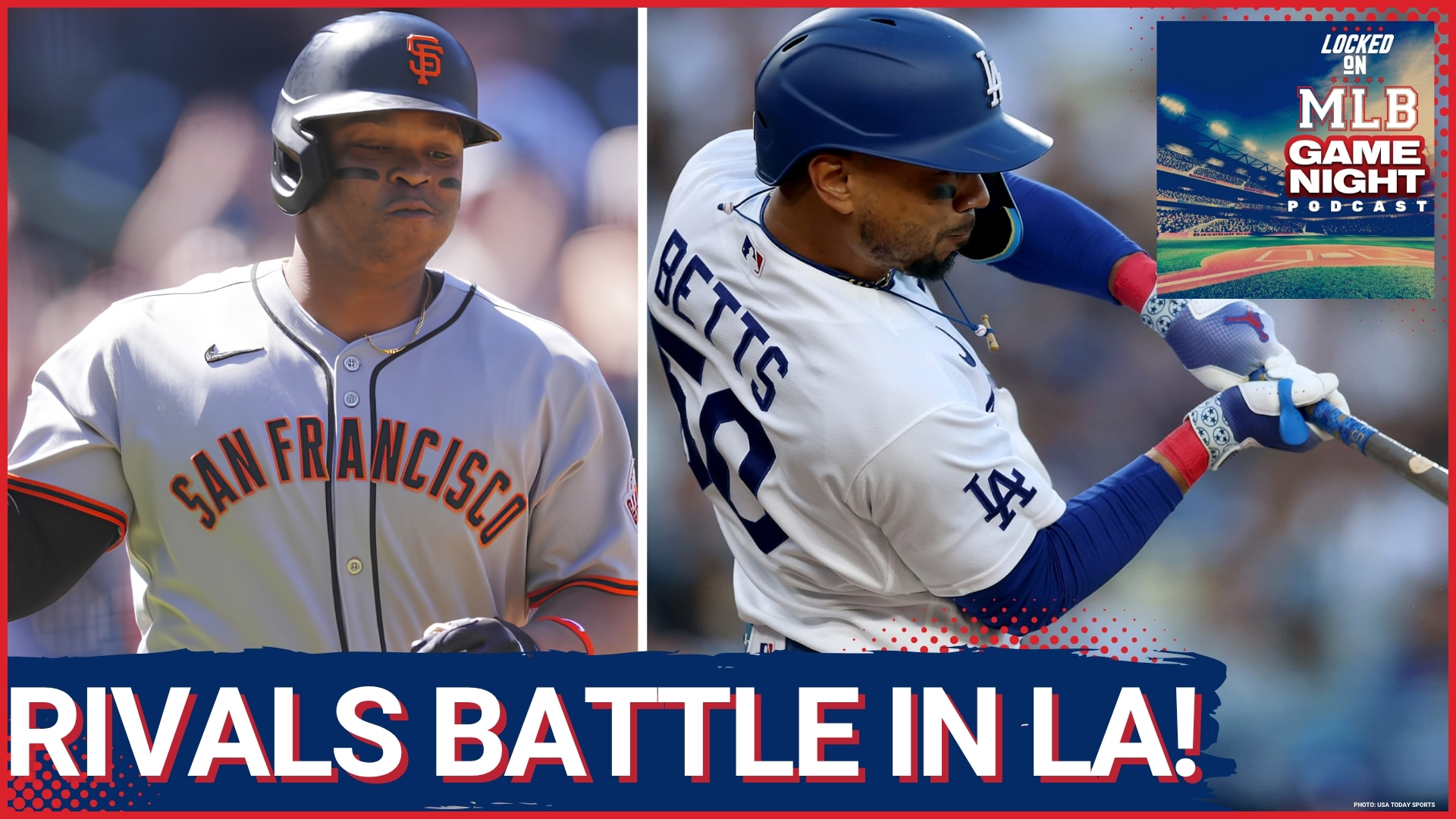 MLB GAME NIGHT: Returning Mookie Betts & LA Dodgers BATTLE a Heating Up ...