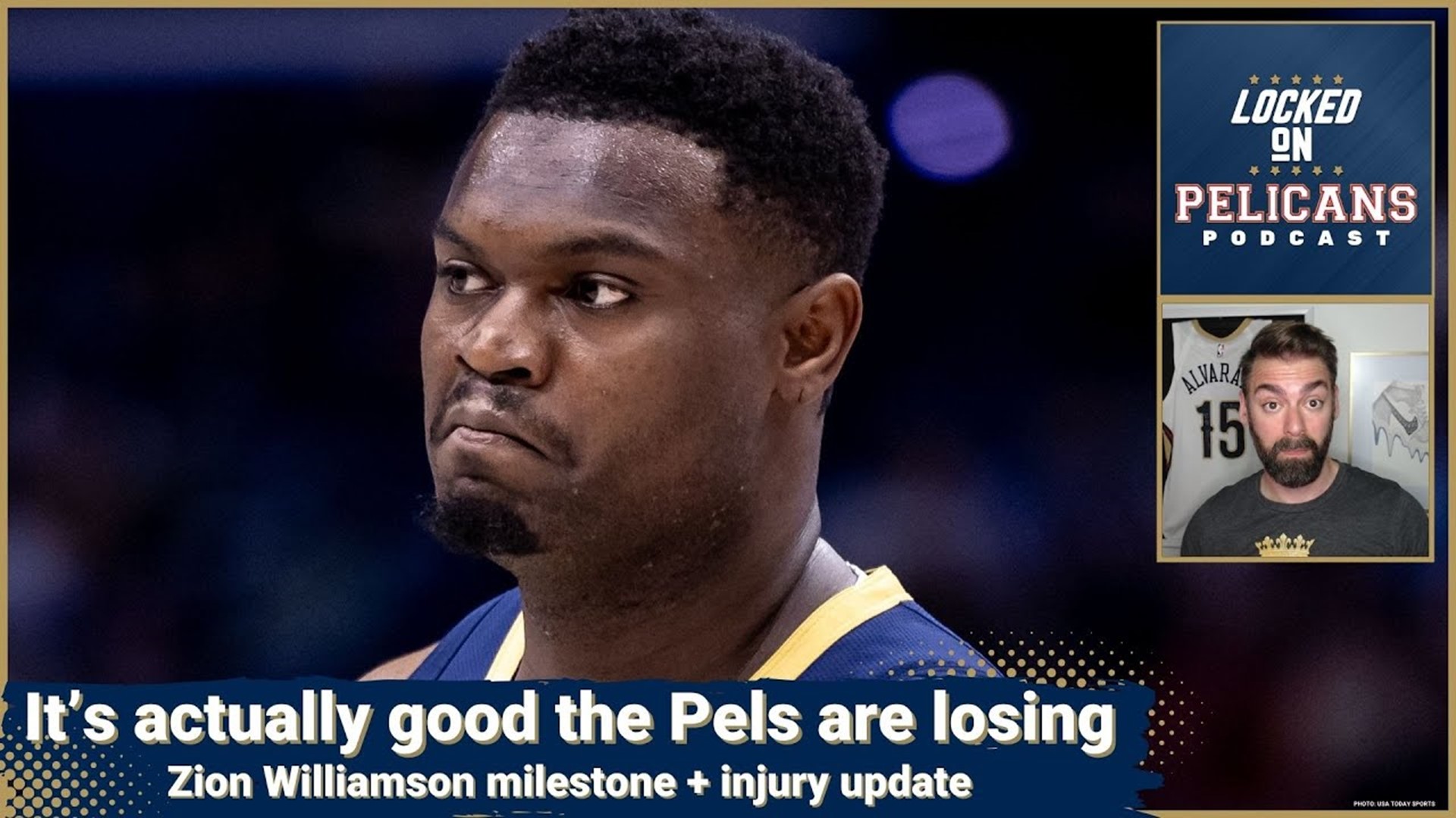 It's frustrating that Zion Williamson and the New Orleans Pelicans are losing but Jake Madison actually thinks it is a good thing for the long-term.