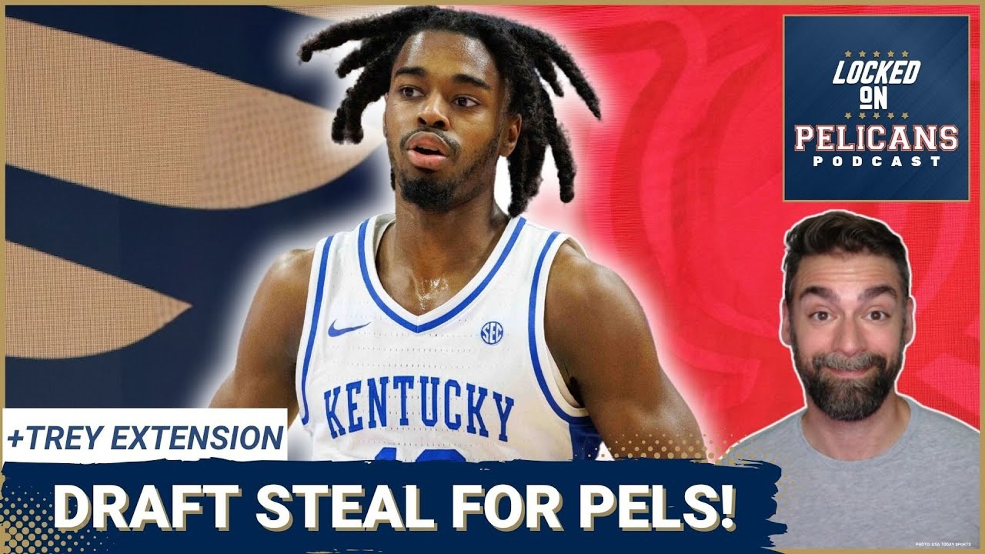 The New Orleans Pelicans traded into the 2nd round of the NBA Draft to select Antonio Reeves out of Kentucky.