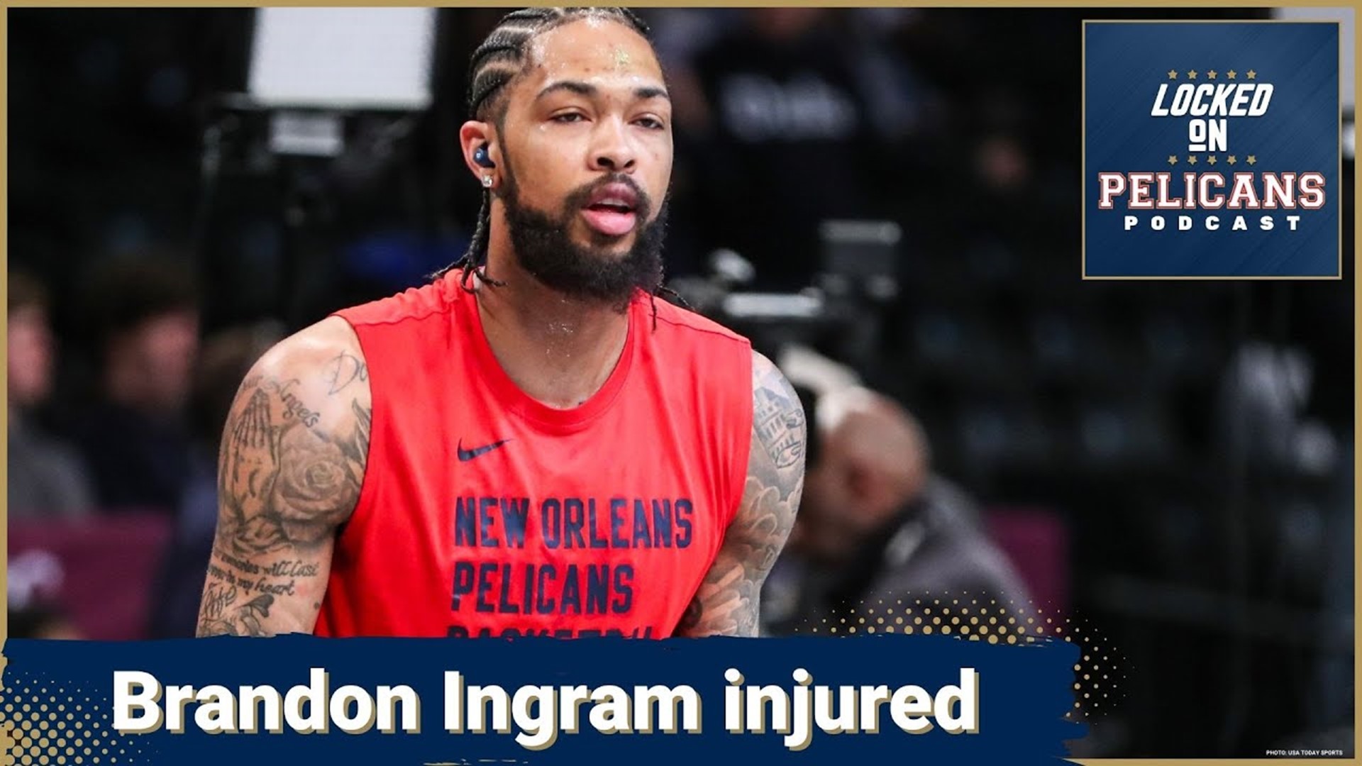 Brandon Ingram left the game for the New Orleans Pelicans after suffering a left knee injury. Jake Madison looks at what that could mean for the Pels going forward