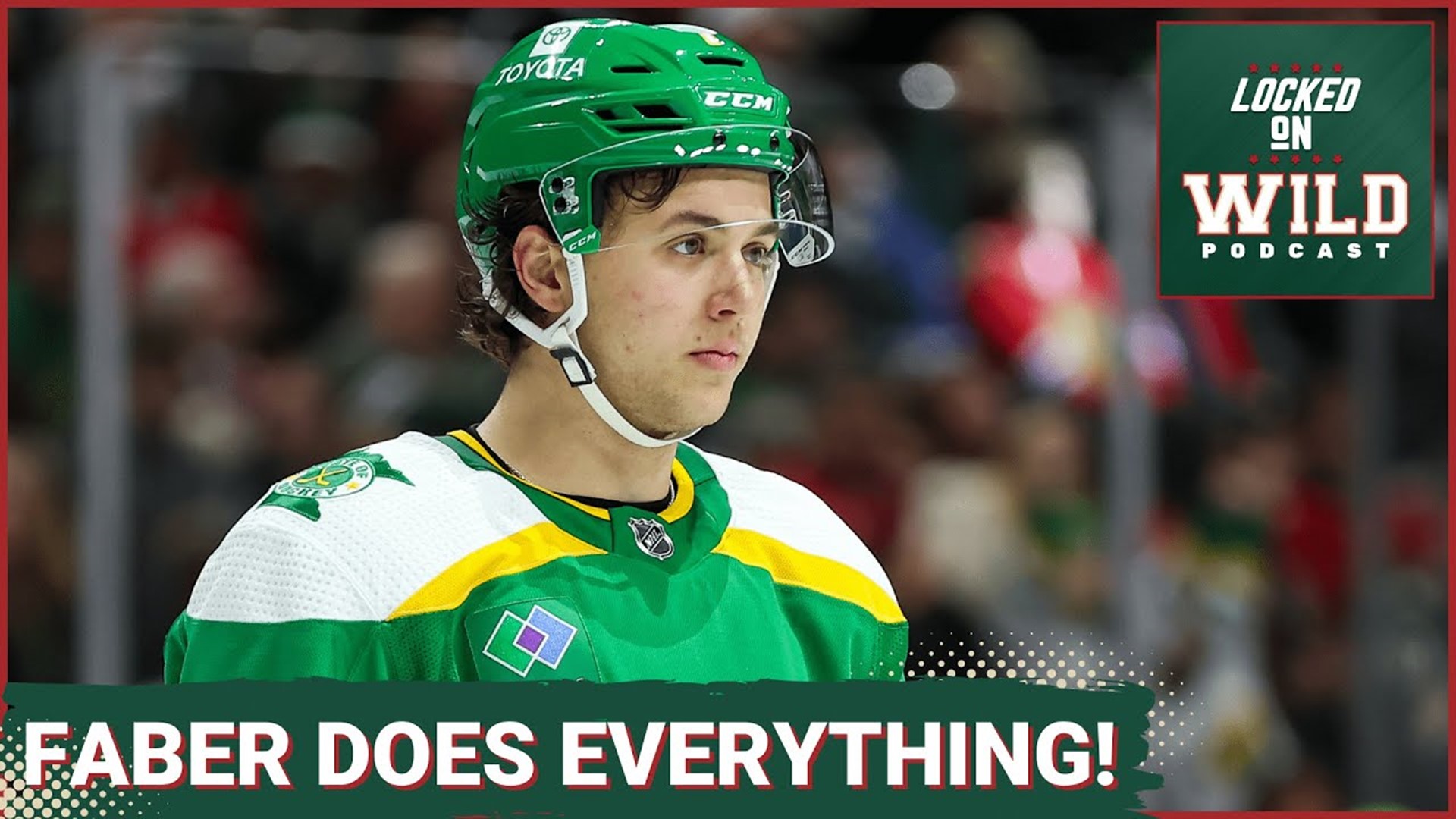 Minnesota Wild finding out that Brock Faber can do Everything! #minnesotawild #mnwild