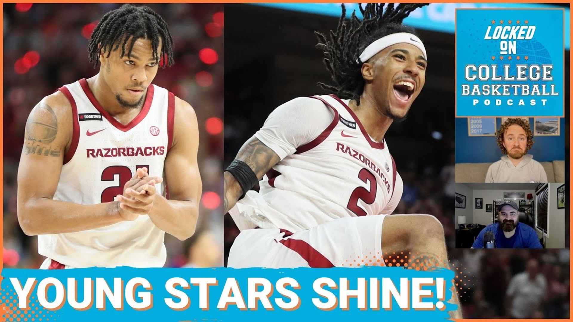 Arkansas Razorbacks' young stars DJ Wagner and Zvonimir Ivisic shine in a thrilling exhibition win over Kansas, showcasing their potential to elevate the team