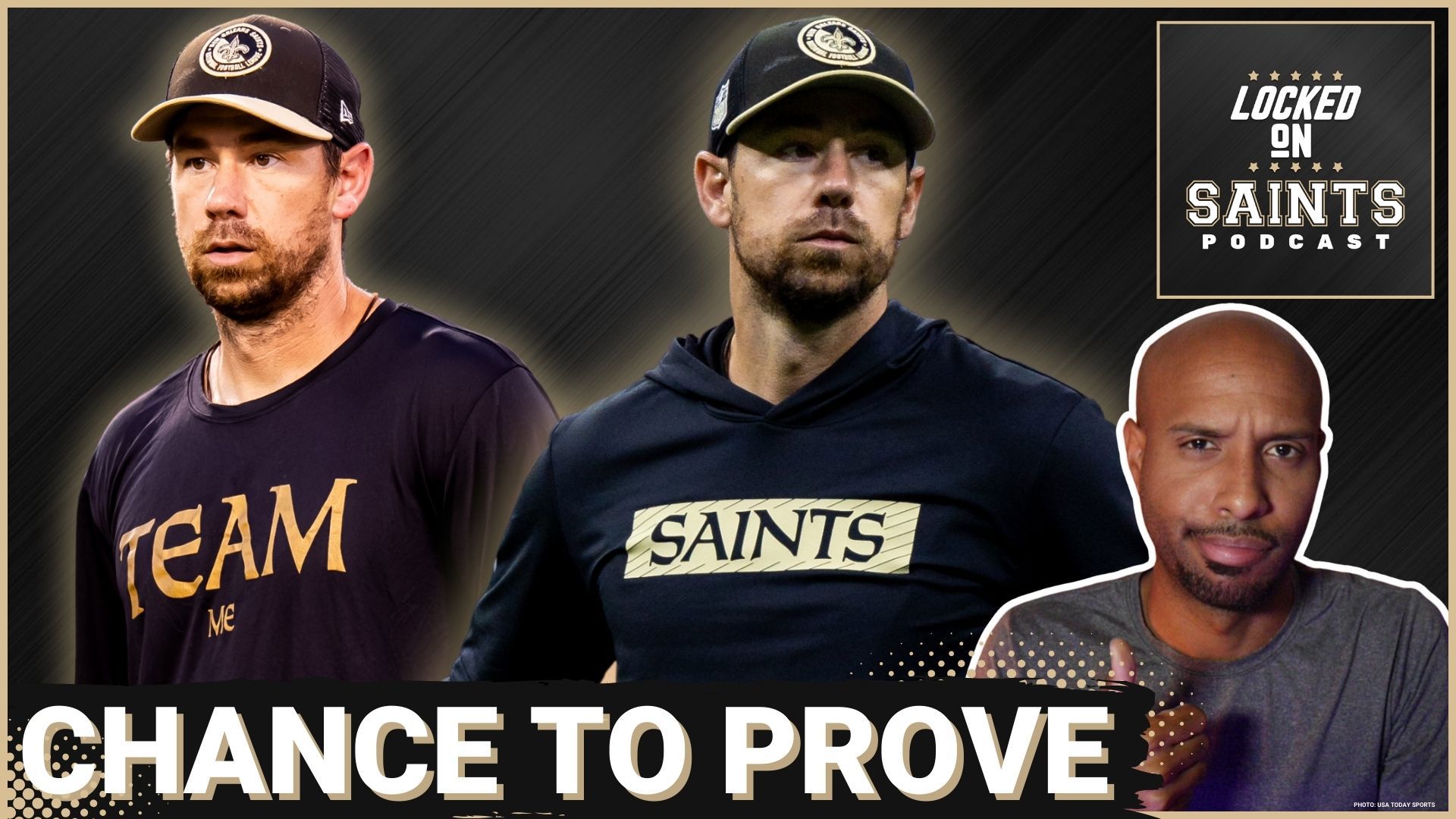 New Orleans Saints offensive coordinator Klint Kubiak and quarterback Derek Carr don't have to prove they can win, but can prove the can overcome adversity.