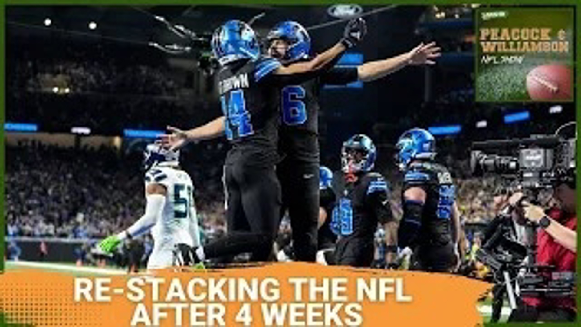 The Detroit Lions stunned the Seattle Seahawks with a commanding 42-29 victory on Monday Night Football, as Jared Goff delivered a flawless 18/18 performance!